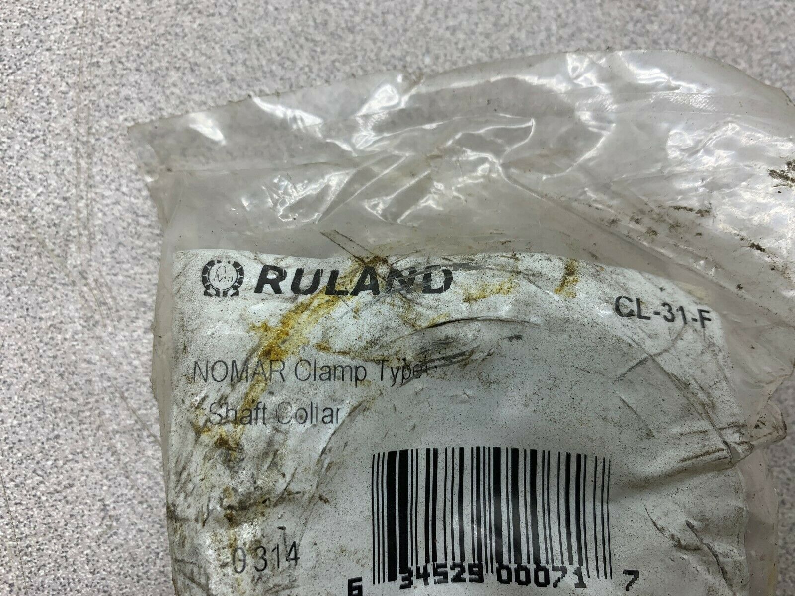 LOT OF 2 NEW NO BOX RULAND SHAFT COLLAR CL-31-F