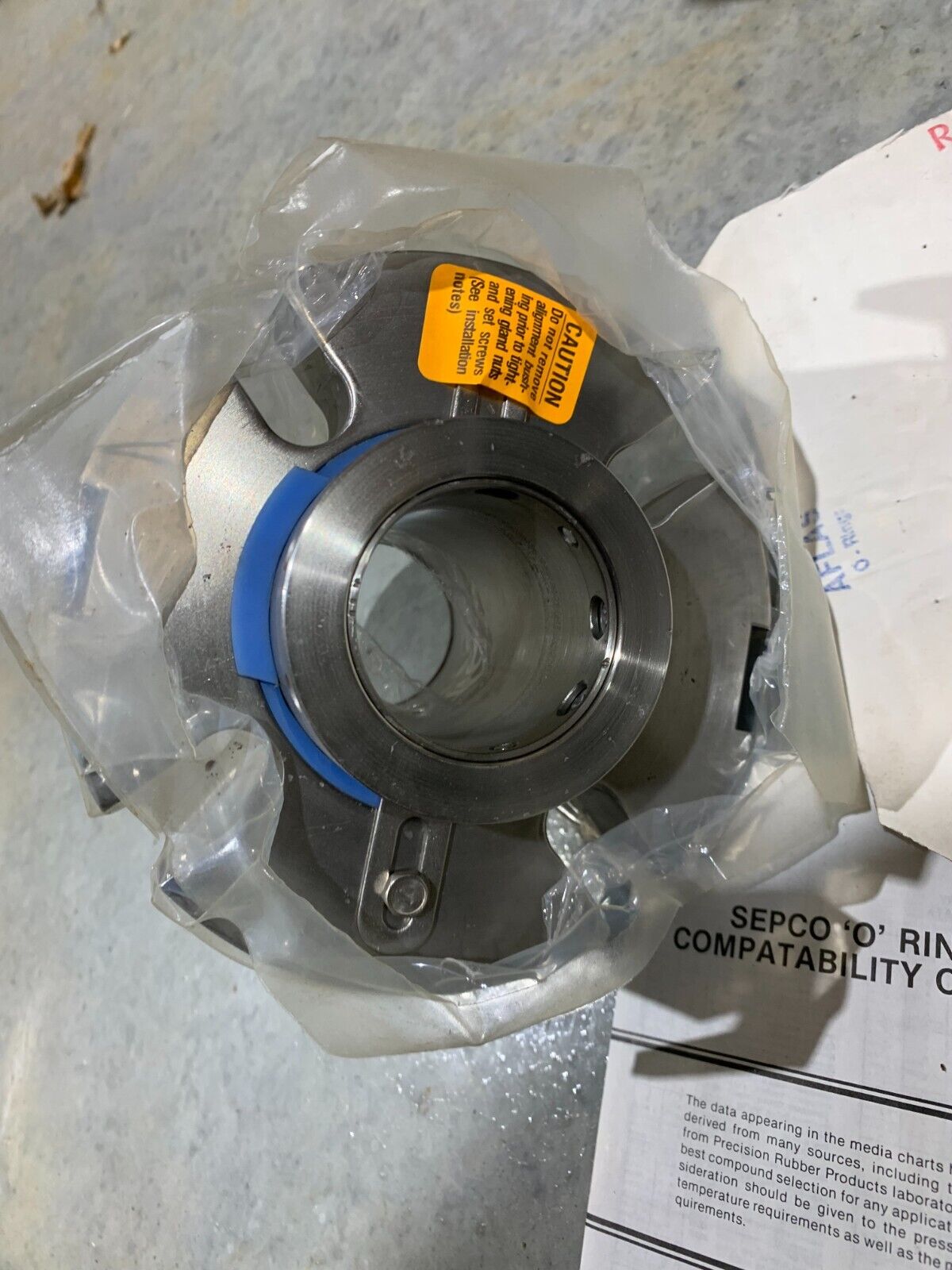 RREBUILT SEPCO CARTRIDGE MOUNTED DUPLEX SEAL AY2479A 316SS