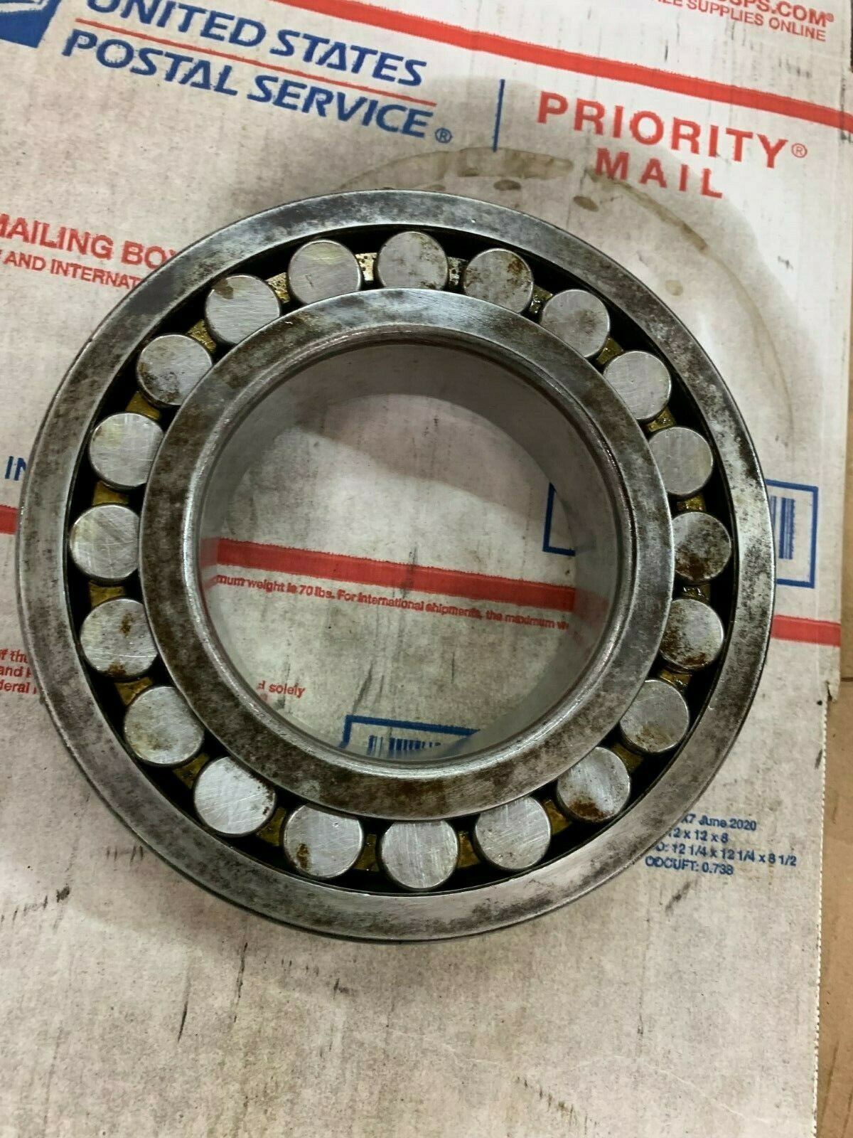 NEW NO BOX STEYR 22220CC3 SPHERICAL ROLLER BEARING 22220C/SV20