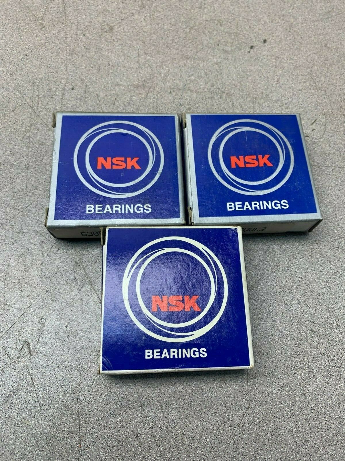 LOT OF 3 NEW IN BOX NSK BALL BEARING 6305VVC3