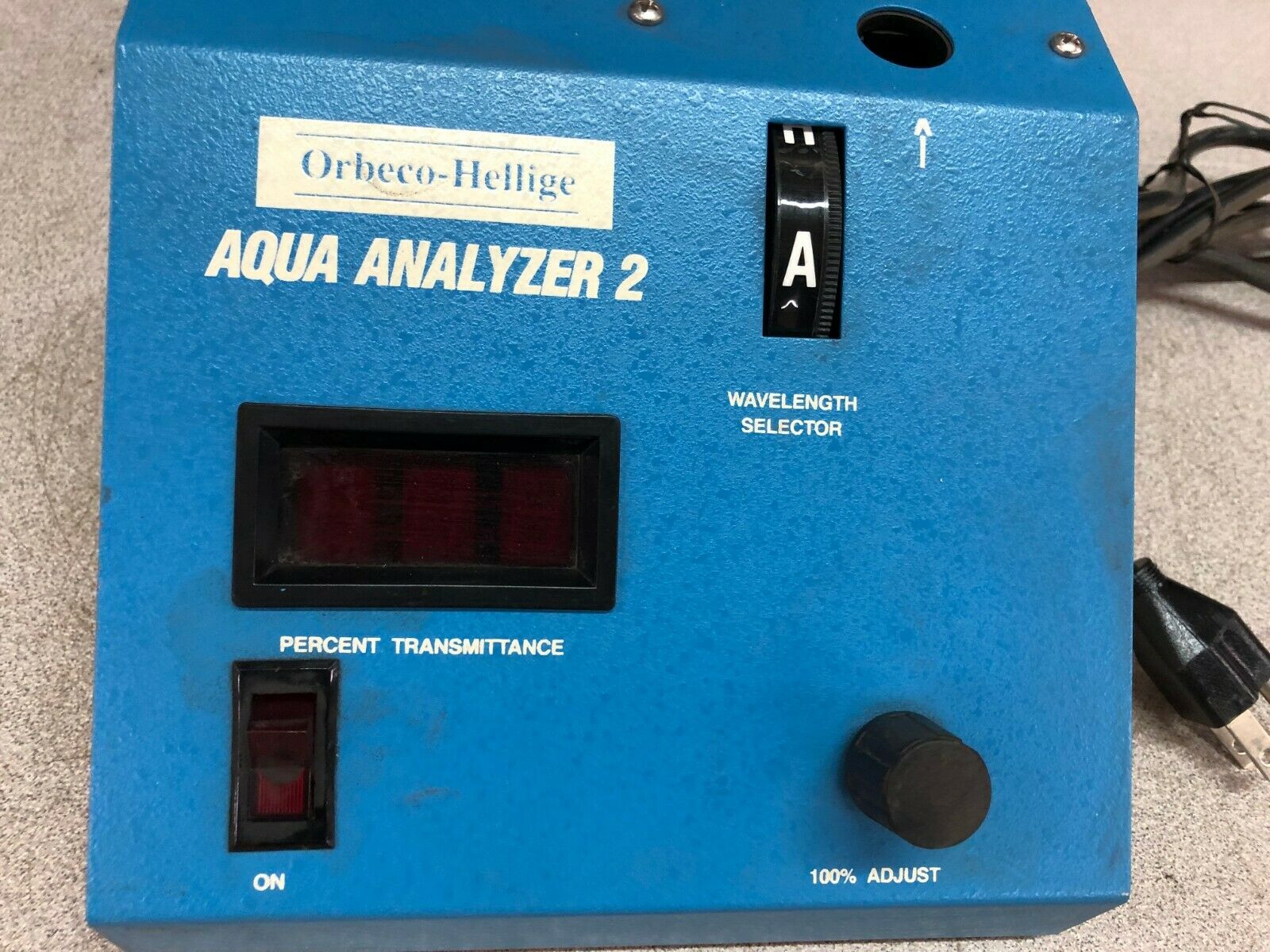 USED AQUA ANALYZER 2 ORBECO - HELLIGE 952-03