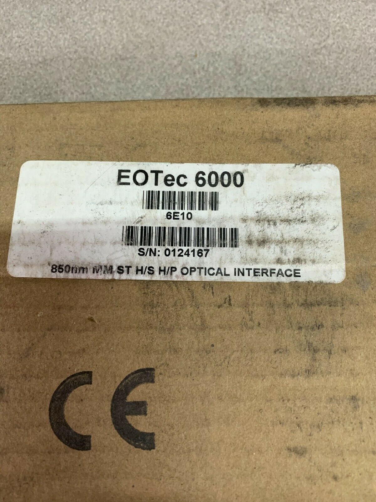 NEW IN BOX WEED INSTRUMENTS EOTEC 6E10 INTERFACE MODULE 7880-6538-498