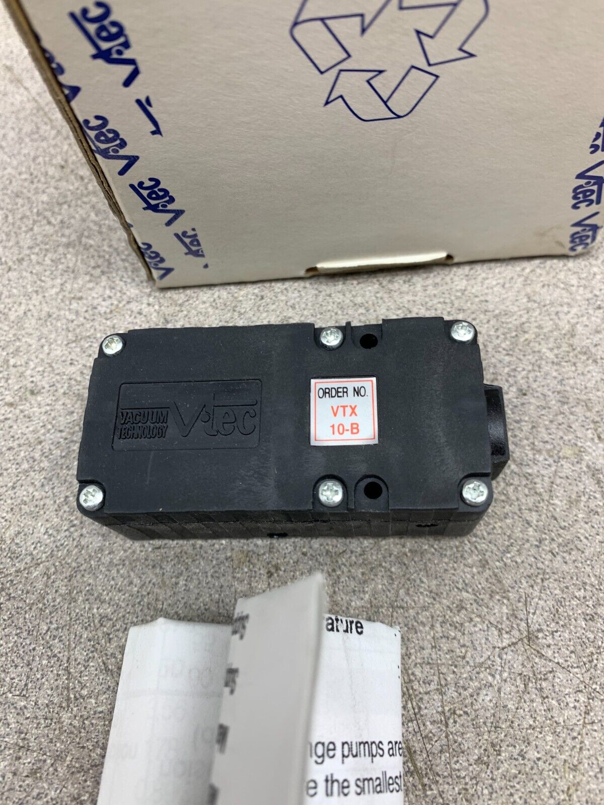 NEW IN BOX VTEC Mini Vacuum Pump VTX10-B