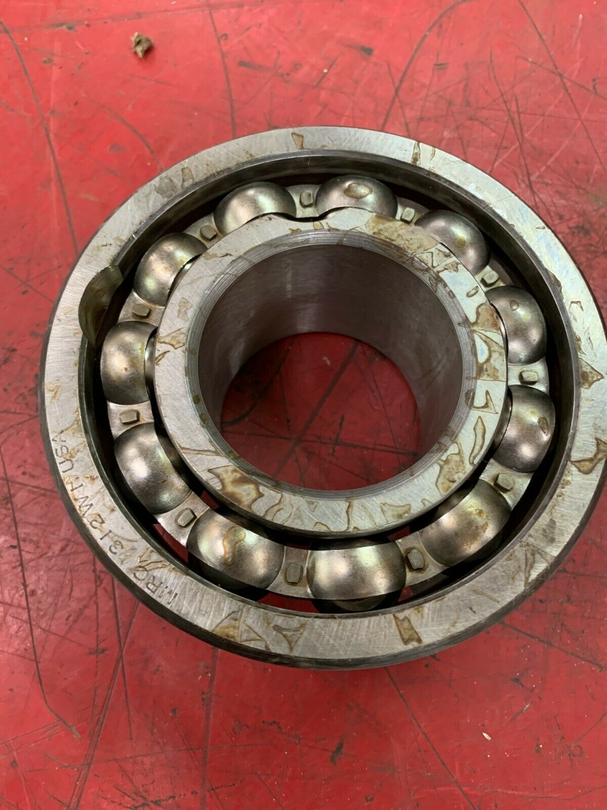 NEW NO BOX MRC 312W1 SINGLE ROW BALL BEARING 312WI