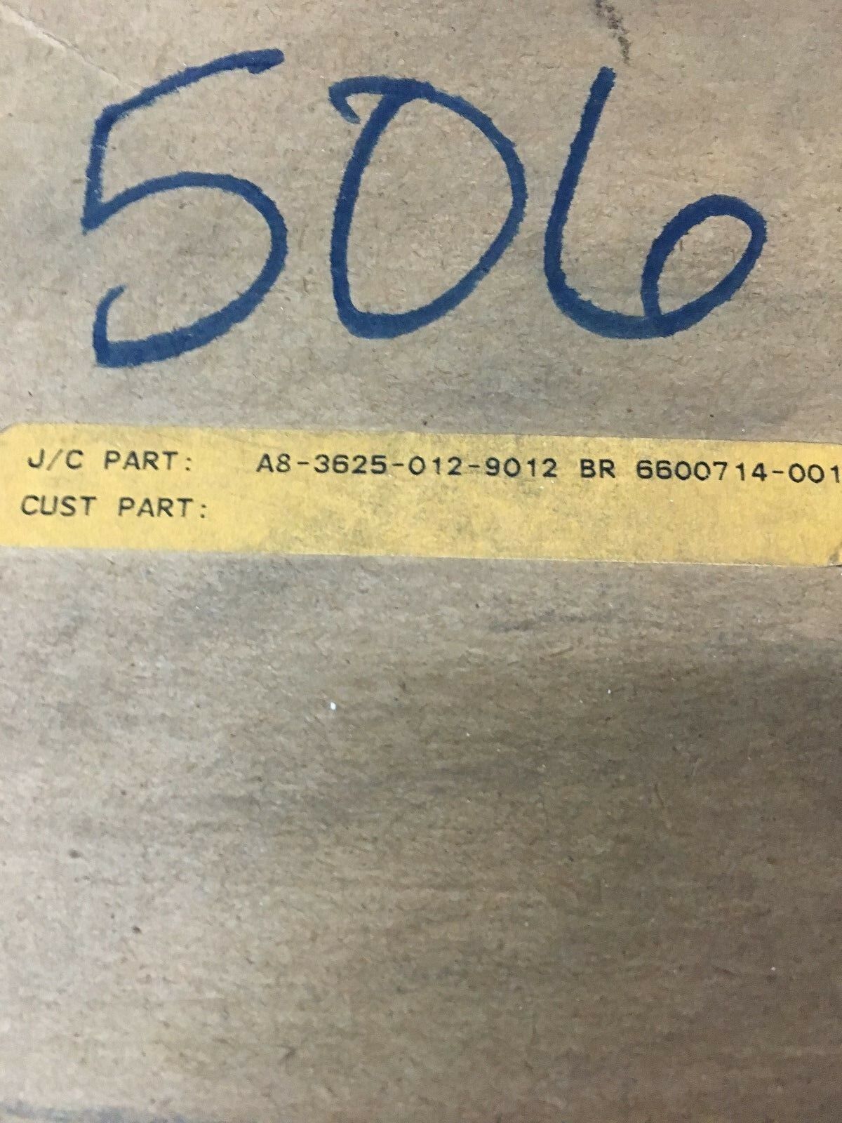 NEW IN BOX A8-3625-012-9012 SEAL KIT