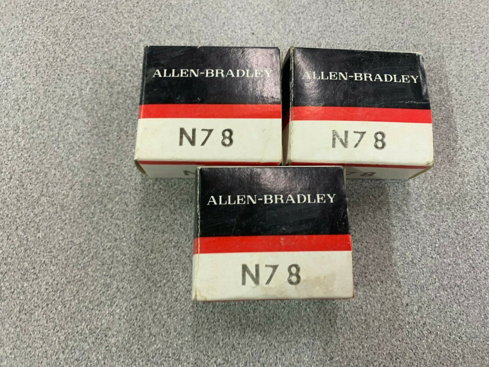 LOT OF 3 NEW IN BOX ALLEN BRADLEY HEATER ELEMENT N78