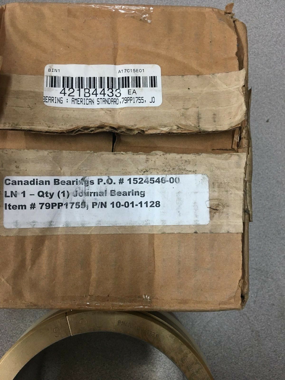 NEW IN BOX CANADIAN BEARING 10-01-1128