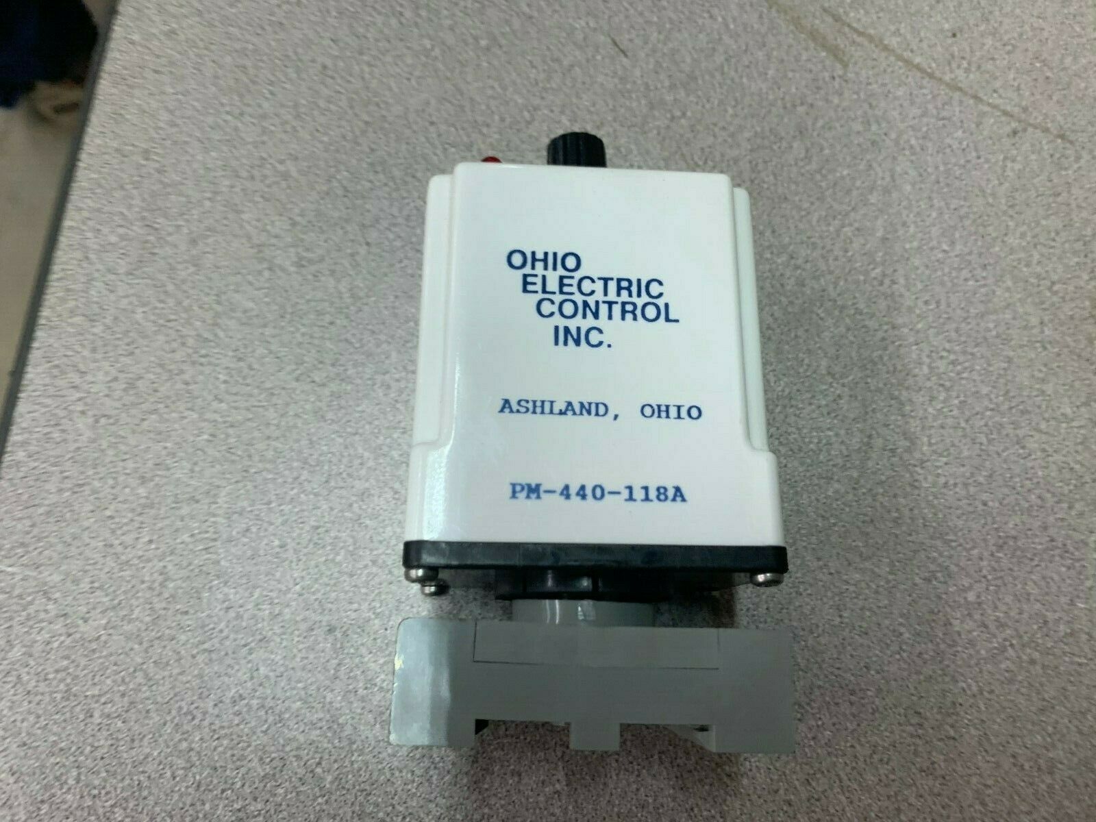 USED OHIO ELECTRIC CONTROL RELAY PM-440-118A