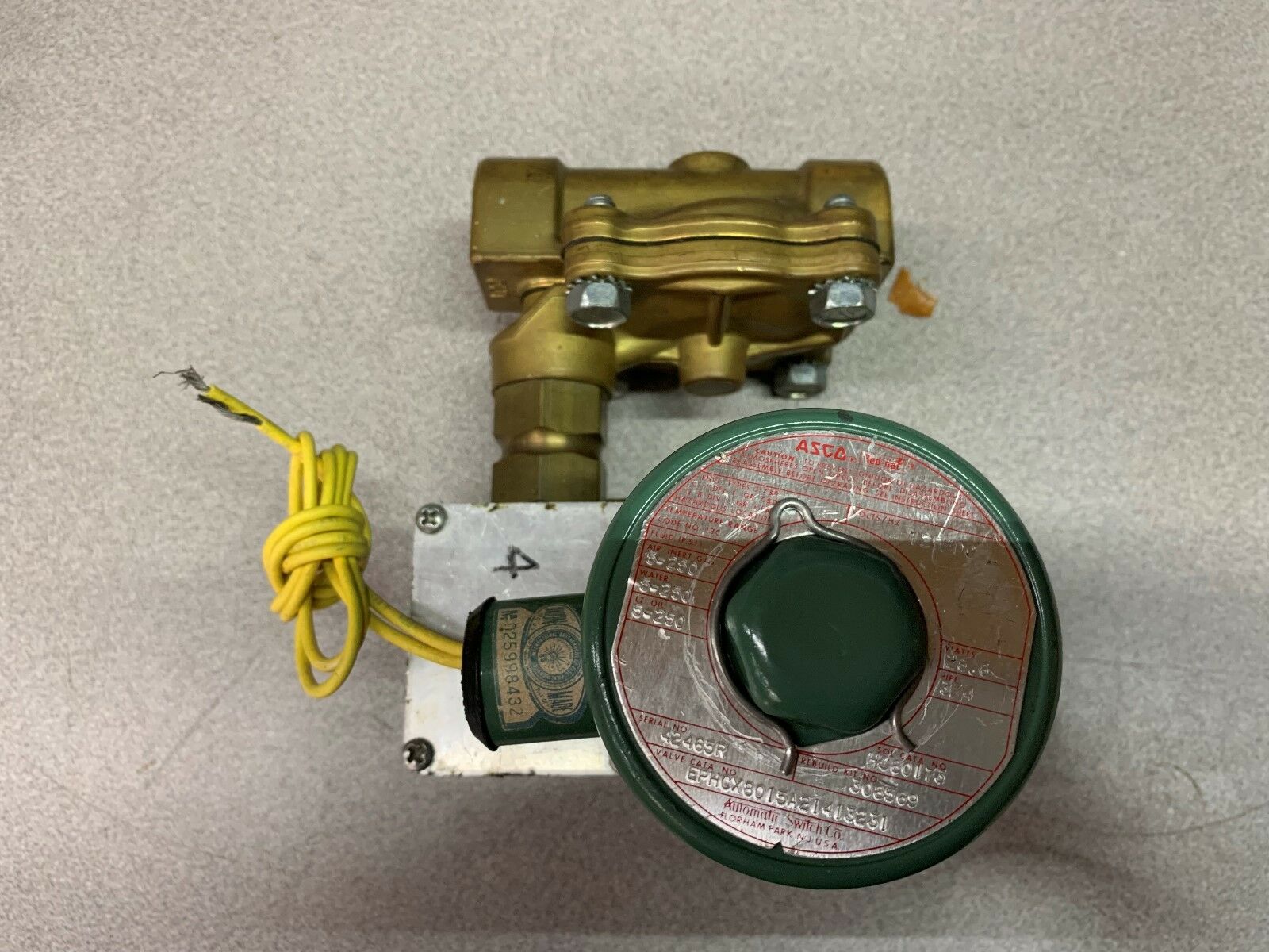 NEW NO BOX ASCO VALVE EPHCX8015A21413231