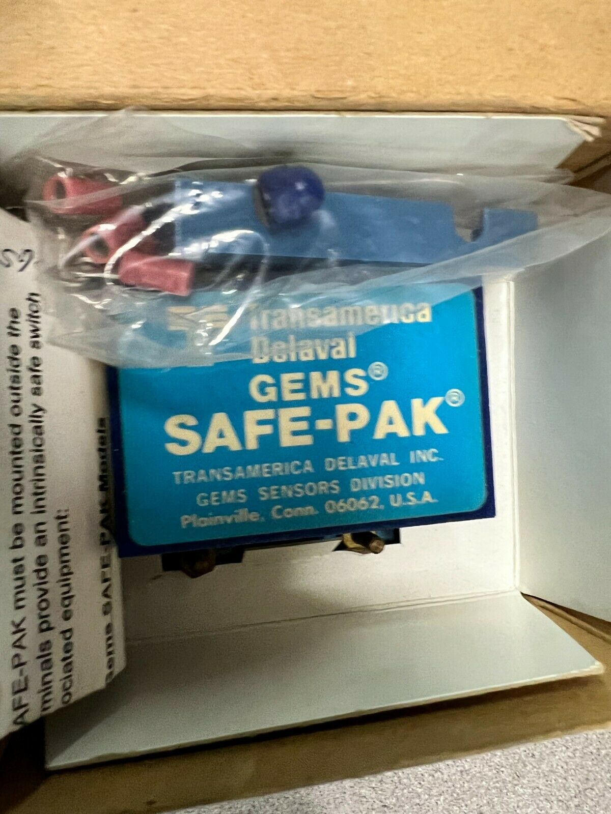 NEW IN BOX GEMS SAFE RELAY 22445