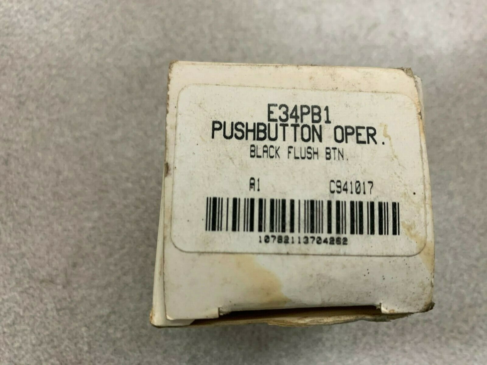 NEW IN BOX CUTLER HAMMER PUSHBUTTON OPER. E34PB1