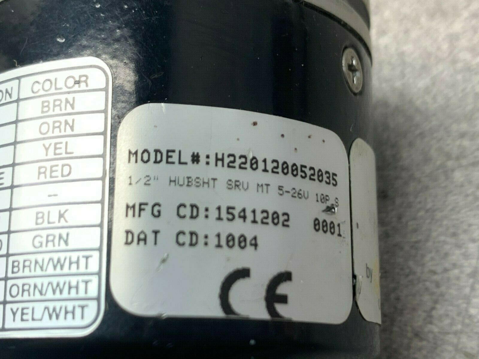 USED DYNAPAR ENCODER H220120052035