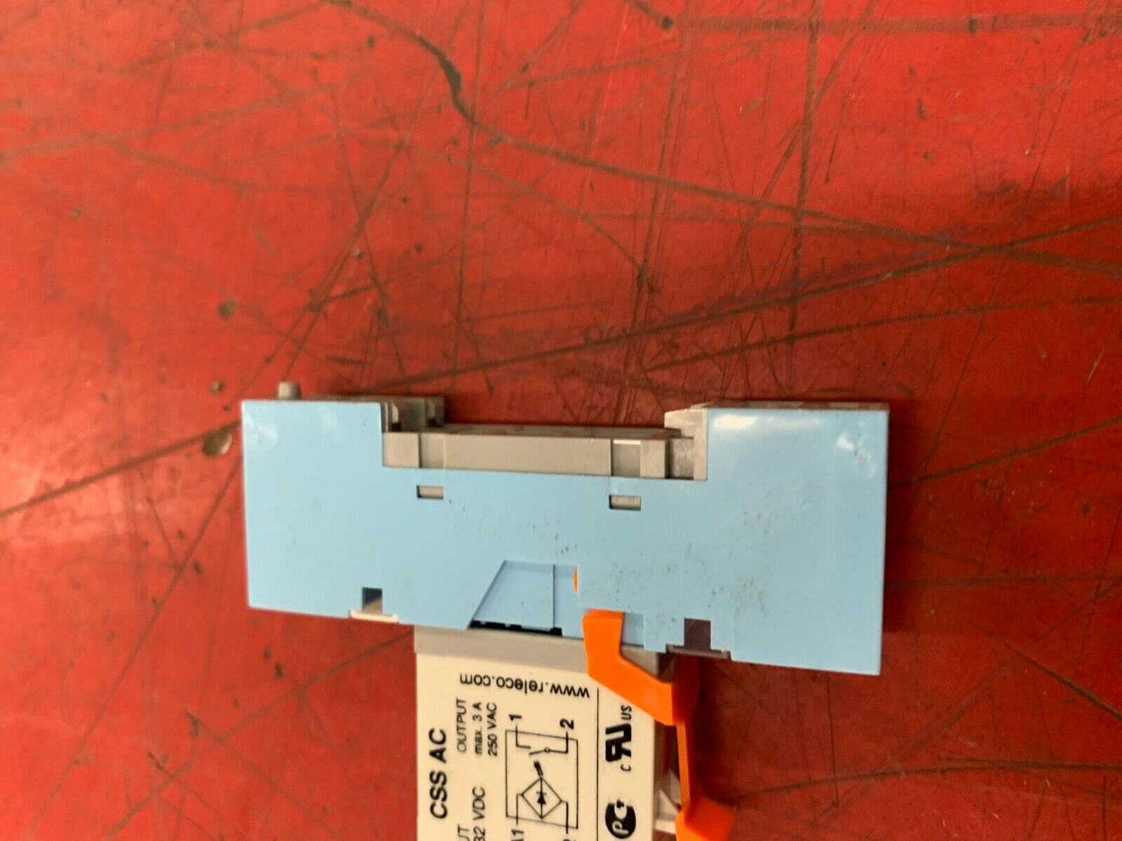 NEW NO BOX RELECO RELAY W/ SOCKET CSS AC