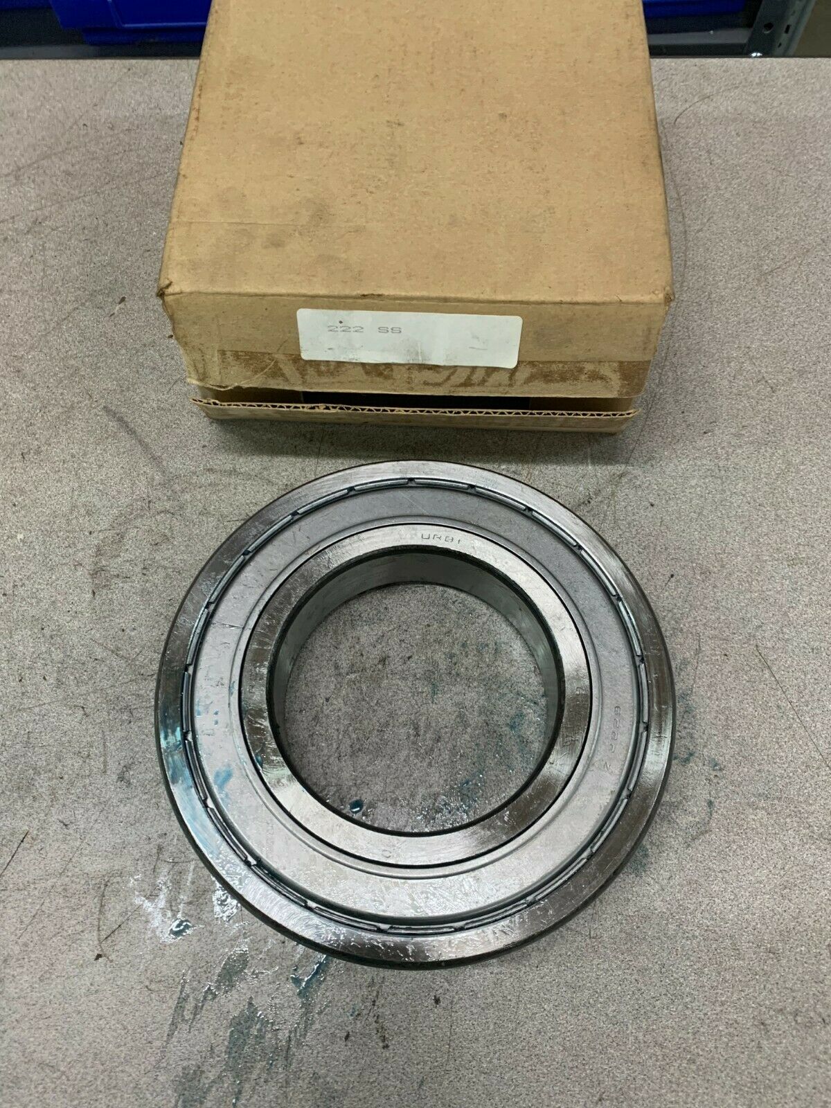 NEW IN BOX URB 222 SS ROLLER BEARING 6222Z