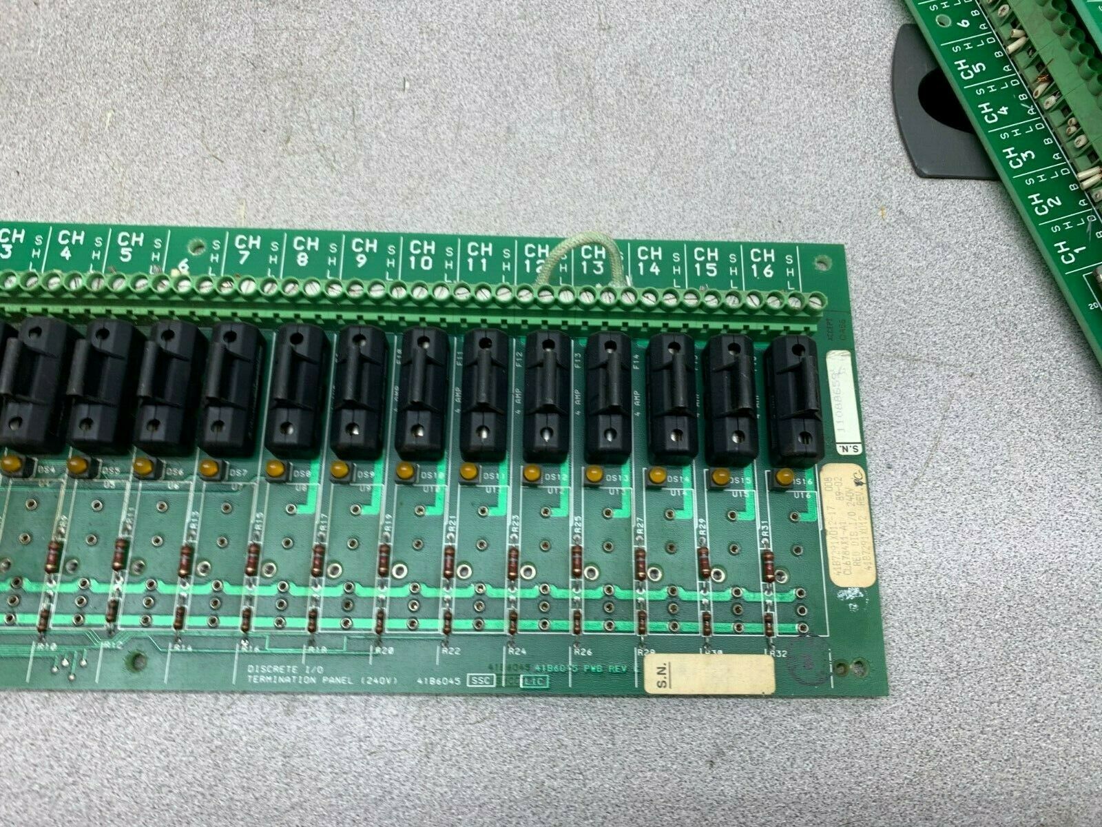 USED FISHER CIRCUIT BOARD CL6784X1-A1