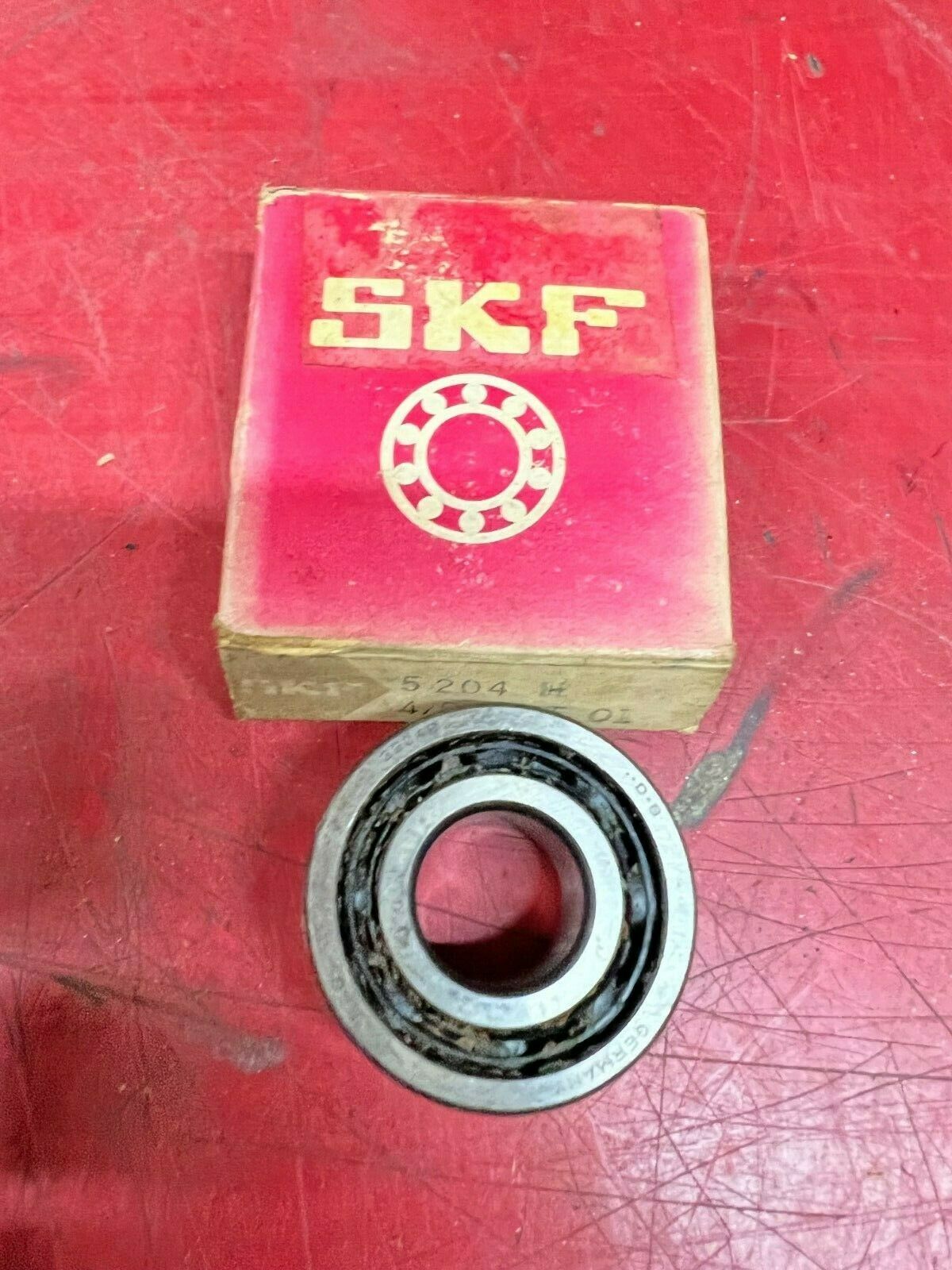 NEW IN BOX FAG/SKF 3204B BALL BEARING 5204H