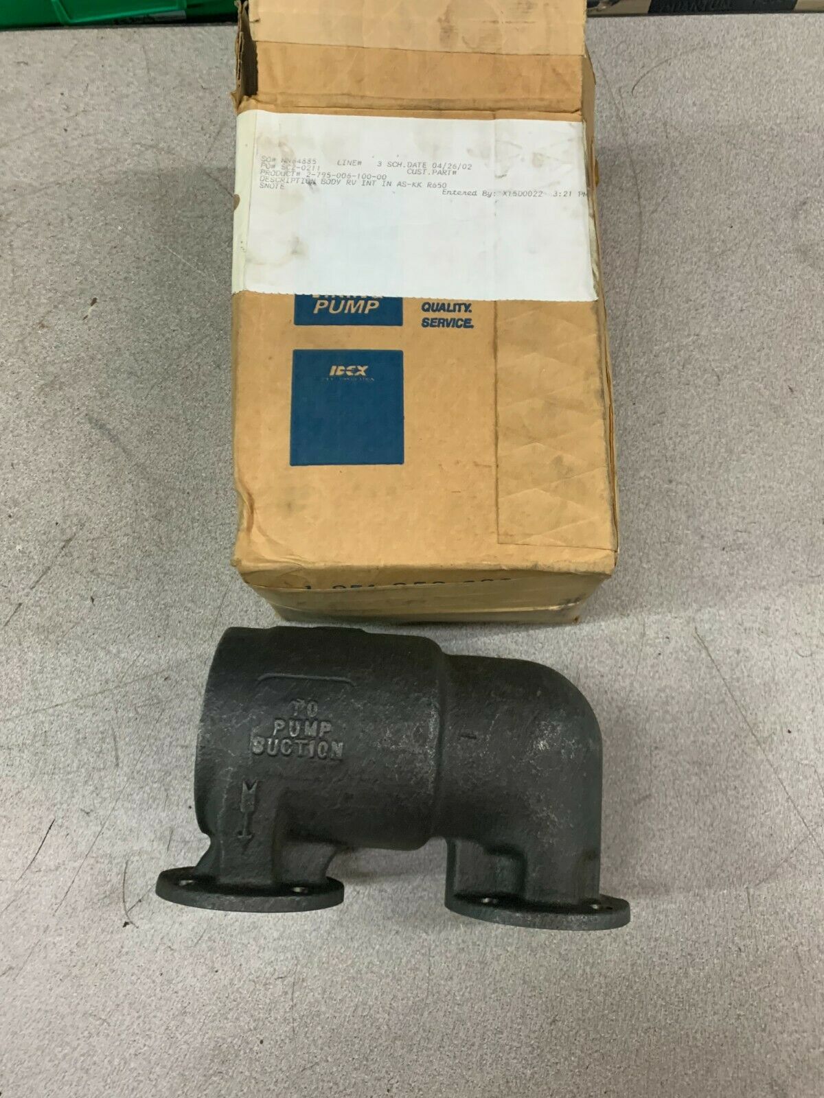 NEW IN BOX VIKING PUMP BODY 2-795-006-100-00