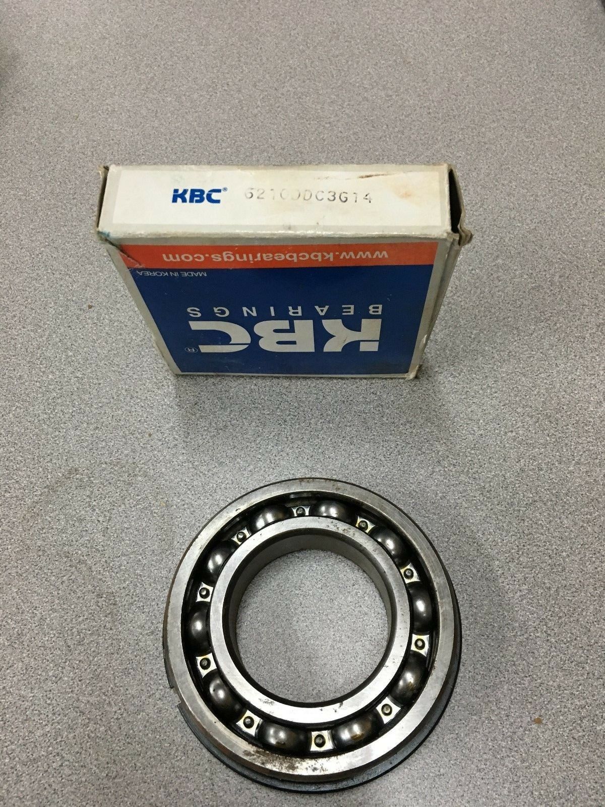 NEW IN BOX KBC BEARING 6210DDC3G14