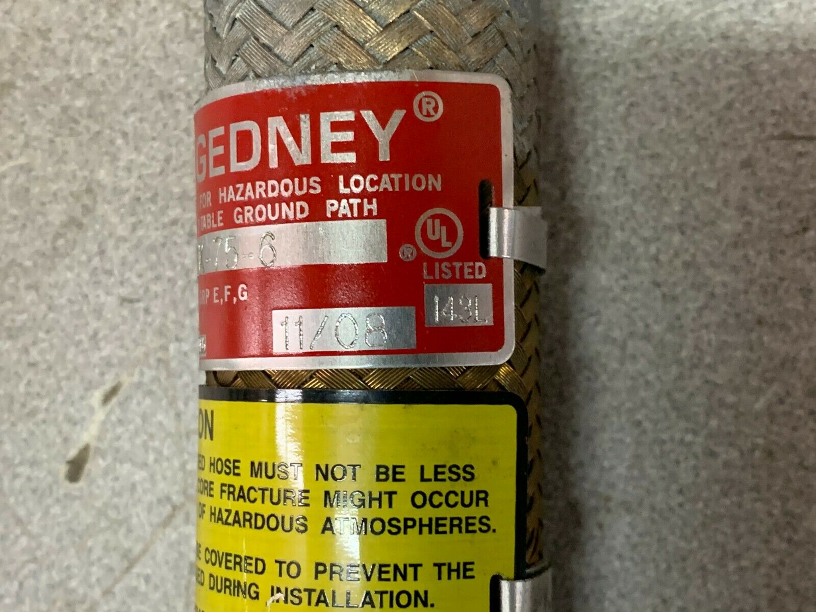 NEW NO BOX O-Z GEDNEY ECLK-75-6