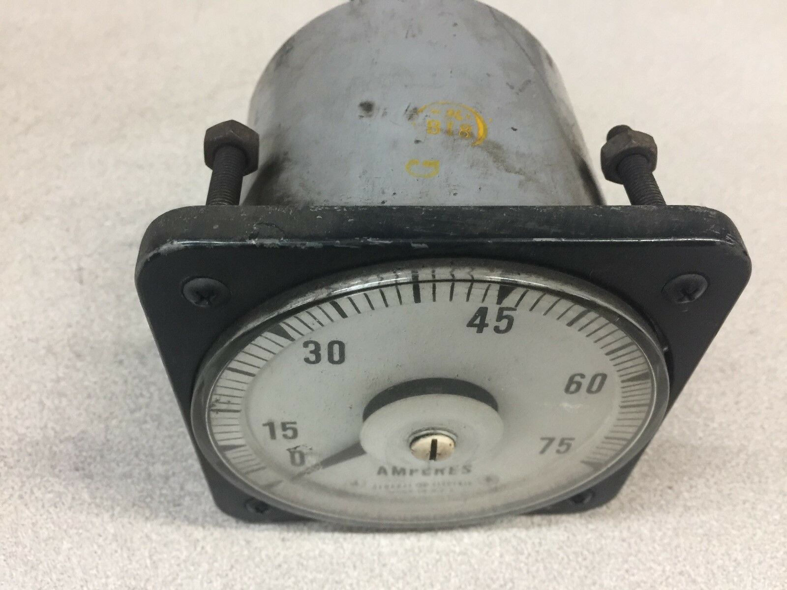 USED GE AC AMMETER 8AB18A7AL1