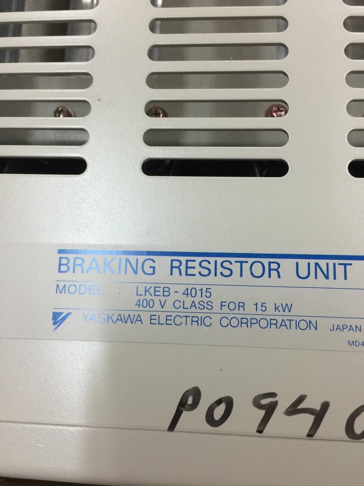 NEW IN BOX YASKAWA ELECTRIC BRAKING RESISTOR UNIT LKEB-4015