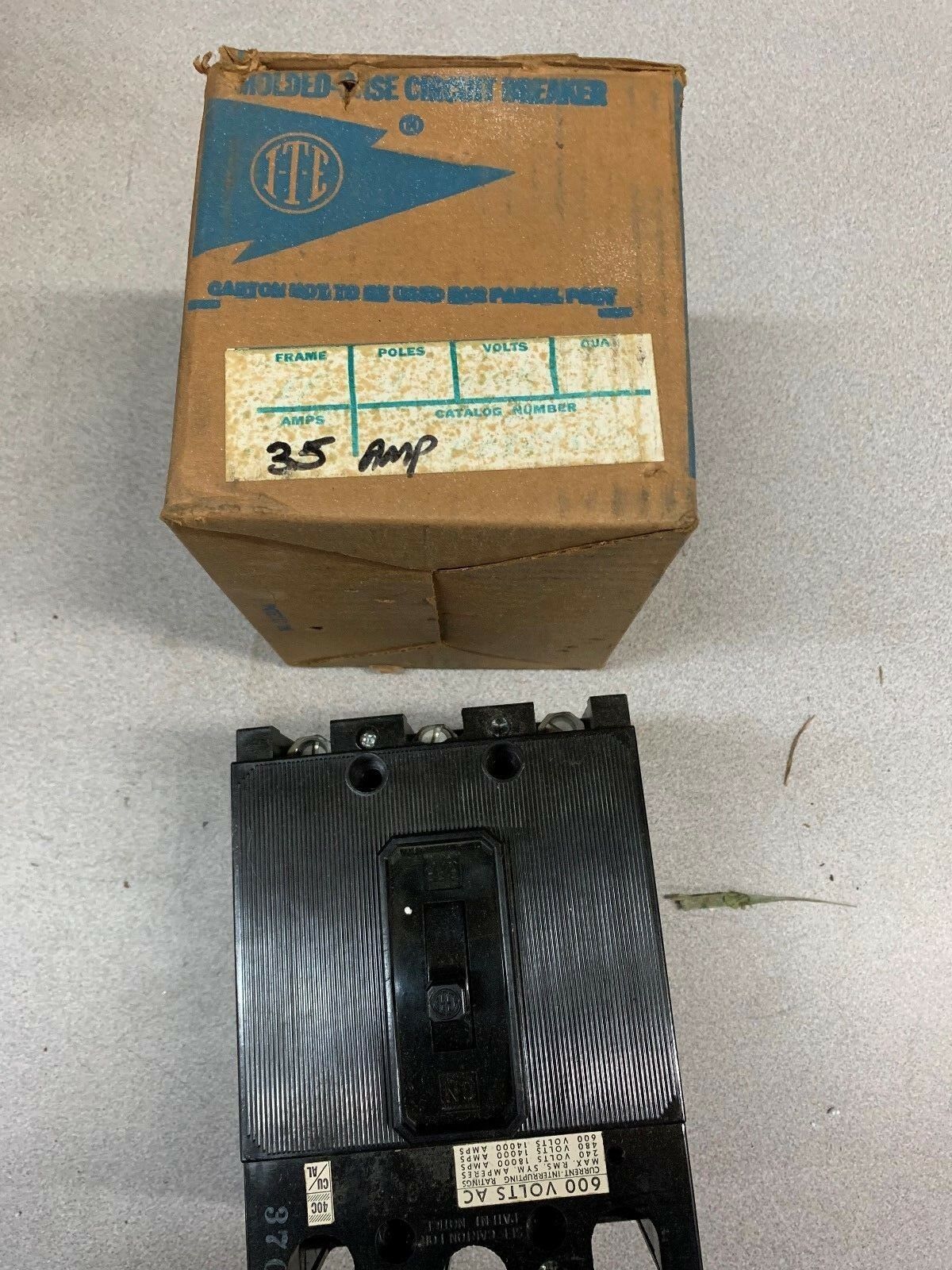 NEW IN BOX ITE BREAKER EF3B03505S01