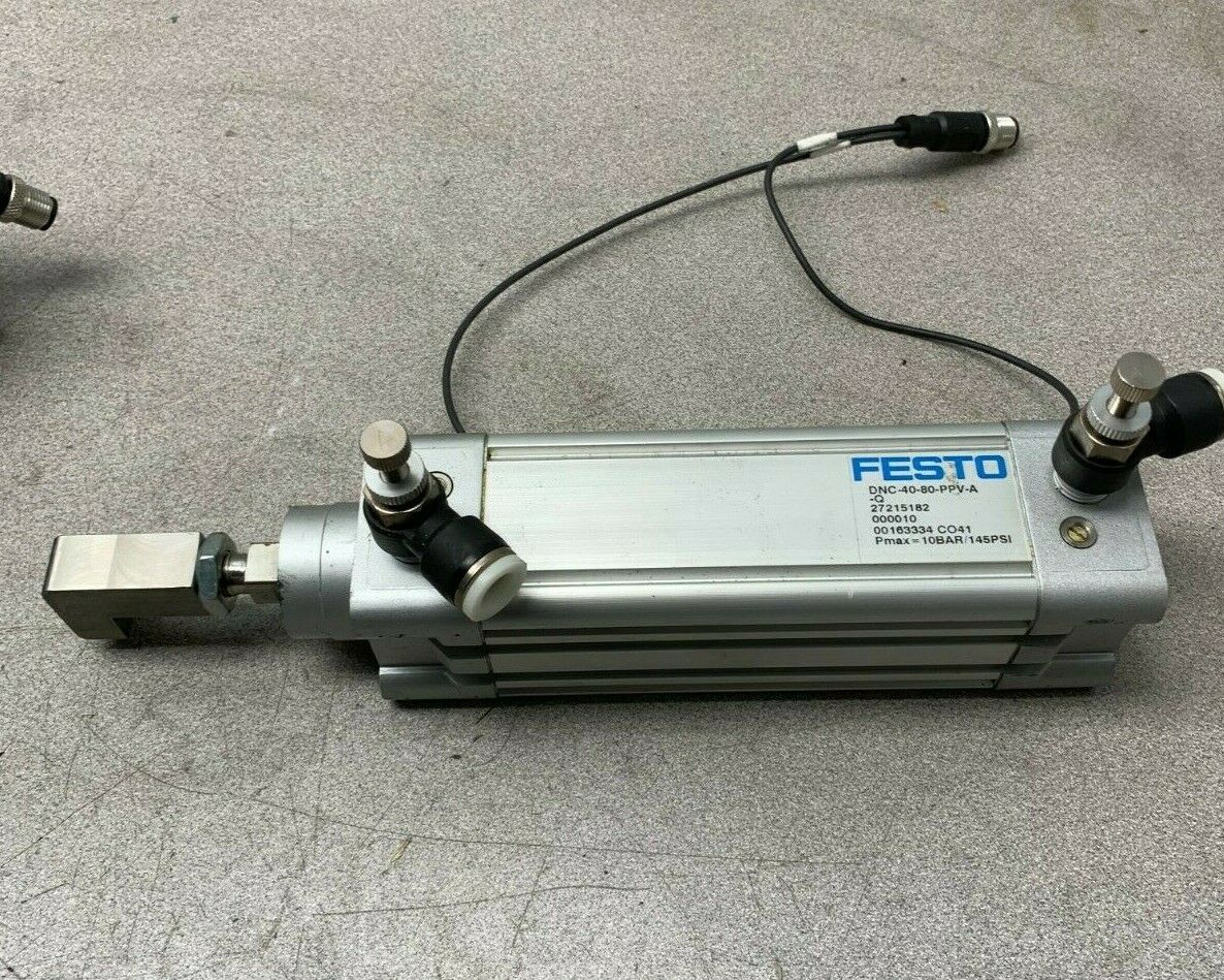 NEW NO BOX FESTO PNEUMATIC CYLINDER DNC-40-80-PPV-A-Q