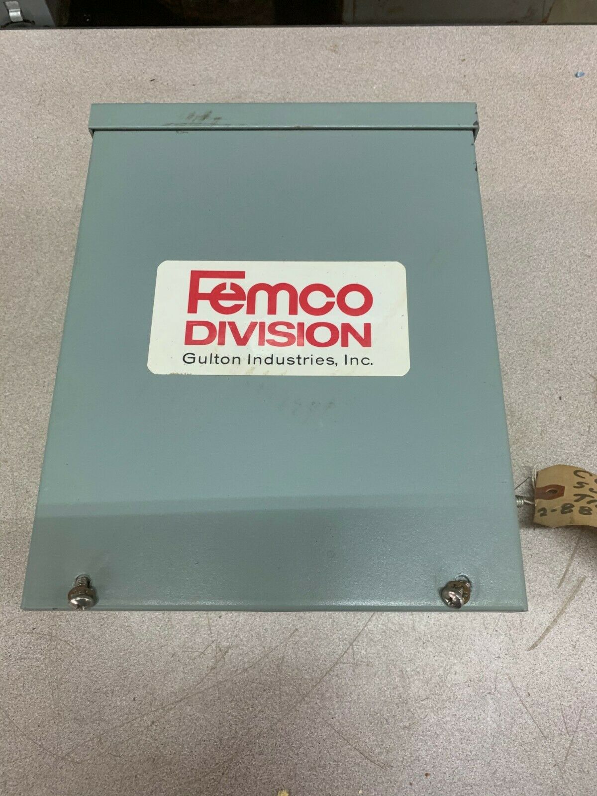 NEW NO BOX FEMCO GULTON LINE PROTECTOR UNIT CU2580 652001