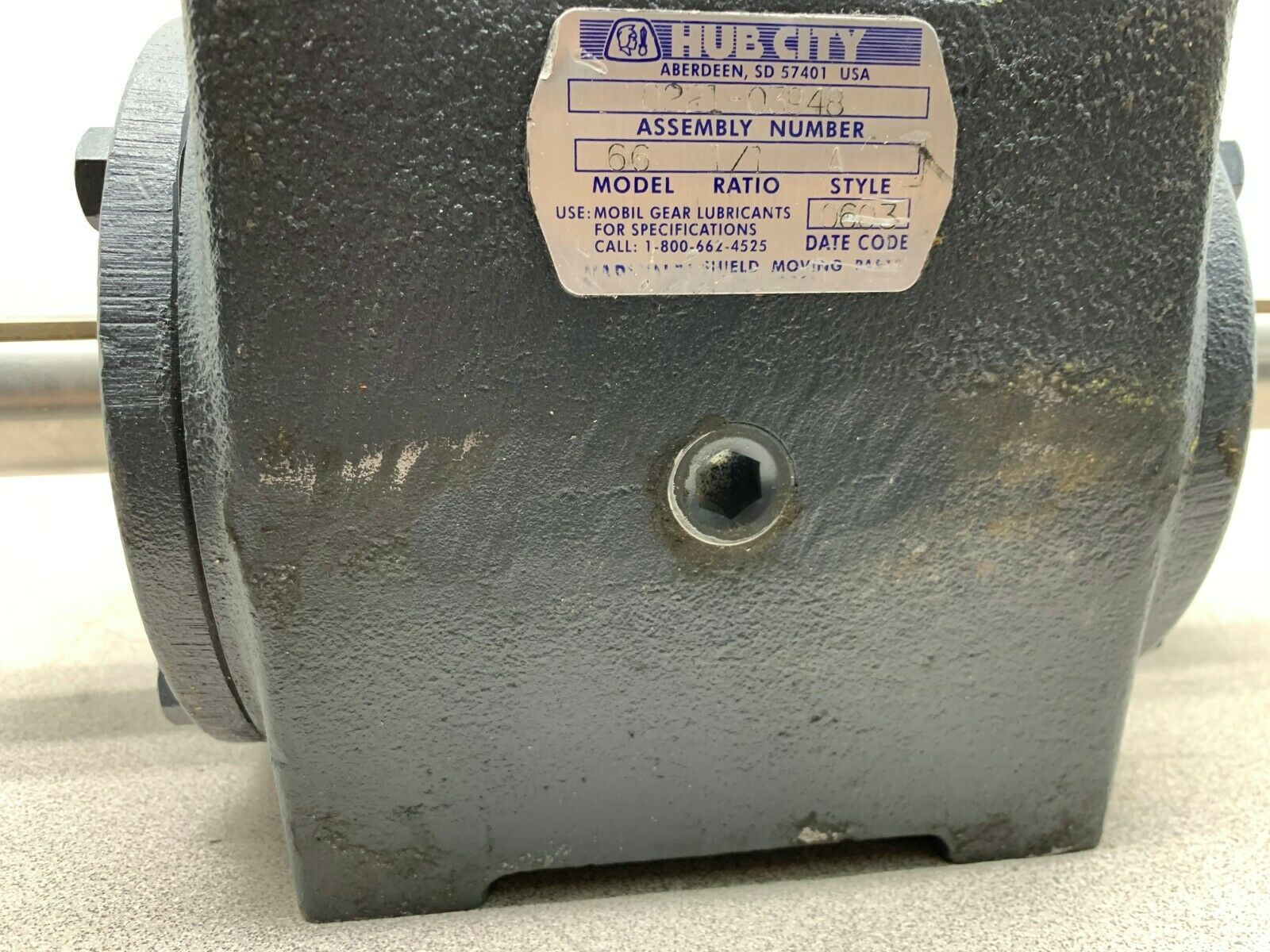 NEW NO BOX HUB CITY 66 GEAR REDUCER 1:1 RATIO STYLE A SPEED BOX 0221-03948