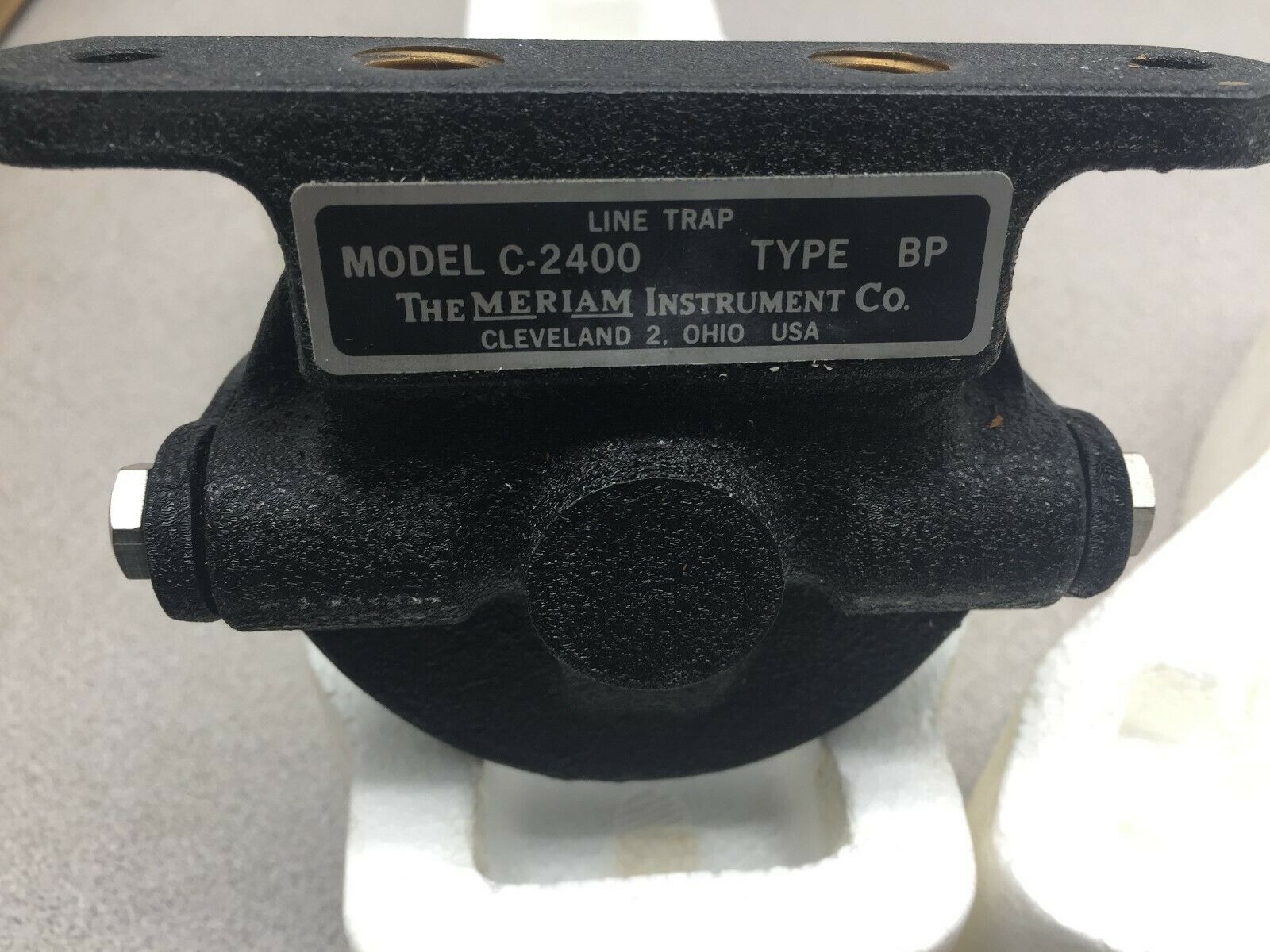 NEW IN BOX MERIAM INSTRUMENT CO LINE TRAP C-2400 TYPE BP