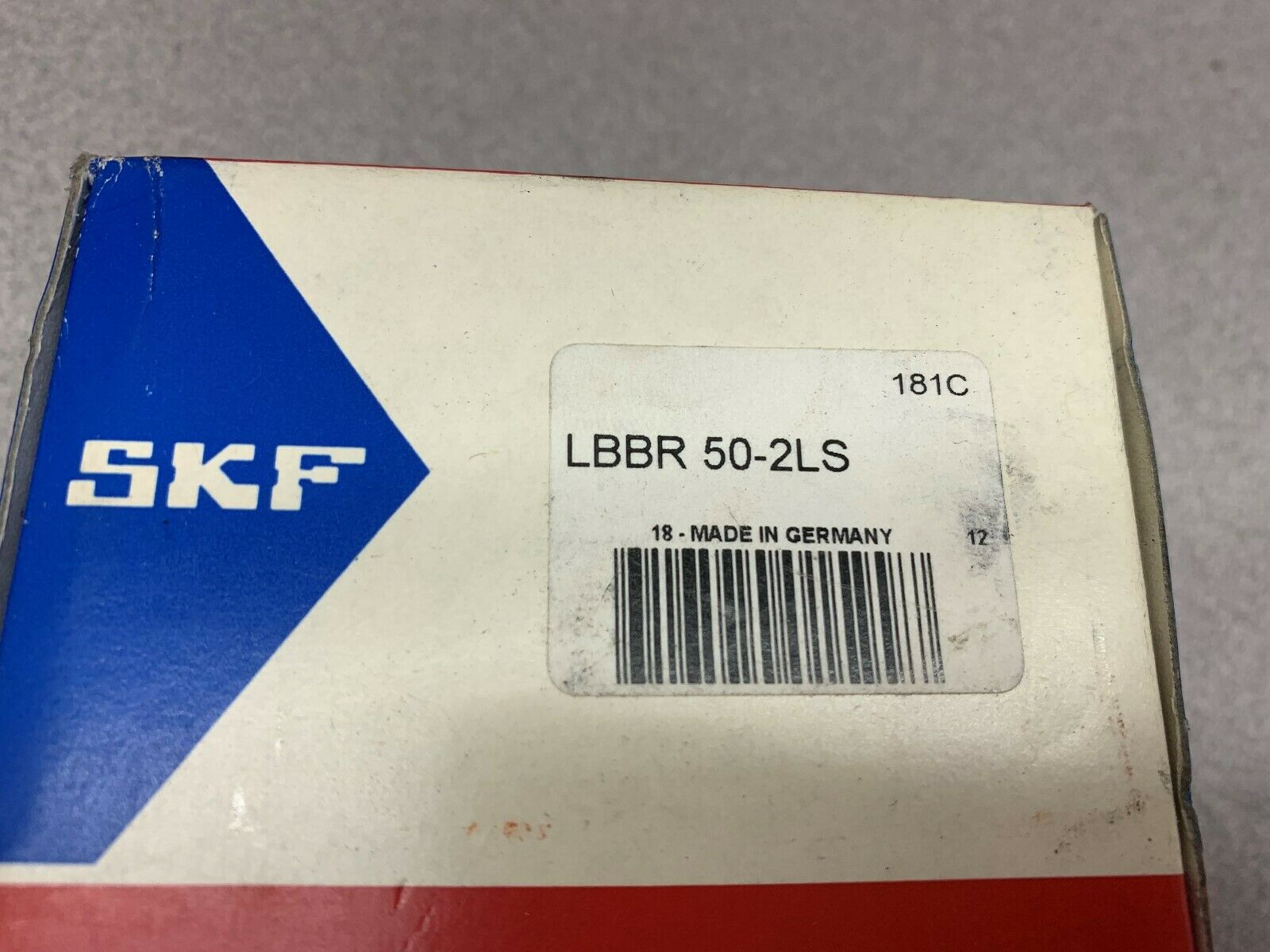 NEW IN BOX SKF BEARING LBBR 50-2LS