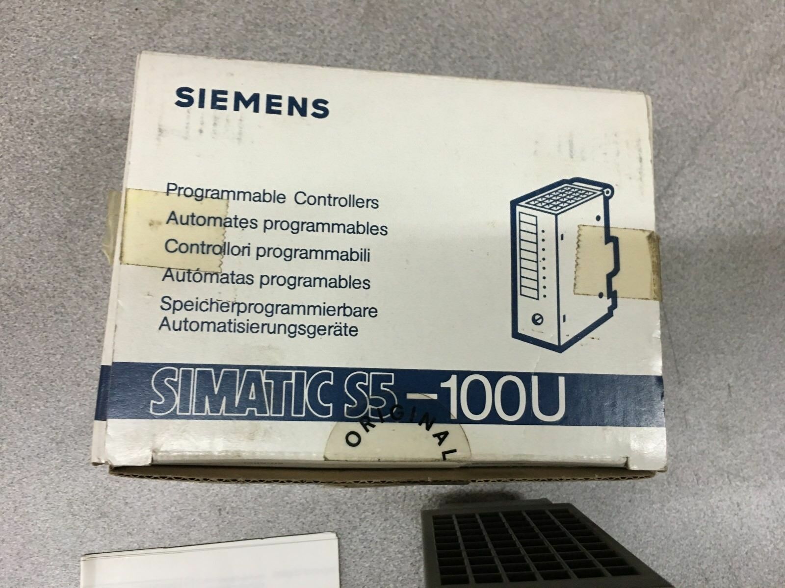 NEW IN BOX SIEMENS SIMATIC S5 COUNTER MODULE 6ES5 385-8MB11