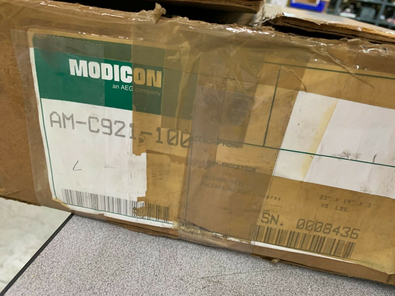 NEW IN BOX MODICON COMM PROCESSOR MODULE AM-C921-100