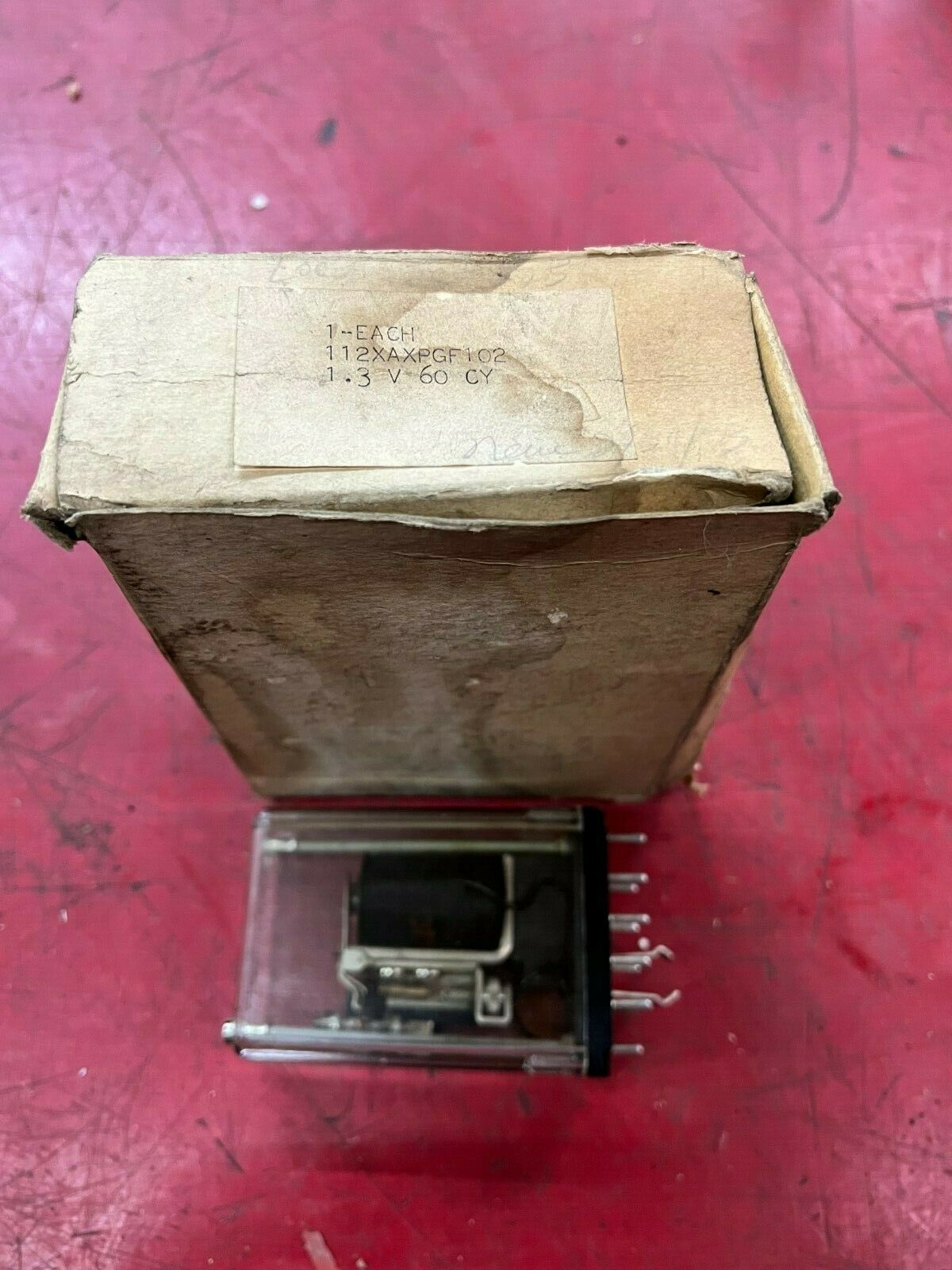 NEW IN BOX STRUTHERS DUNN RELAY 112XAXPGF102