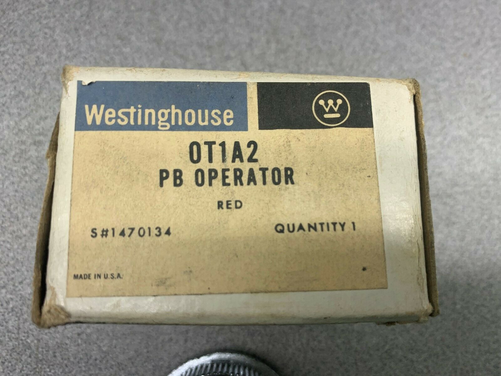 NEW IN BOX WESTINGHOUSE PB OPERATION 0T1A2