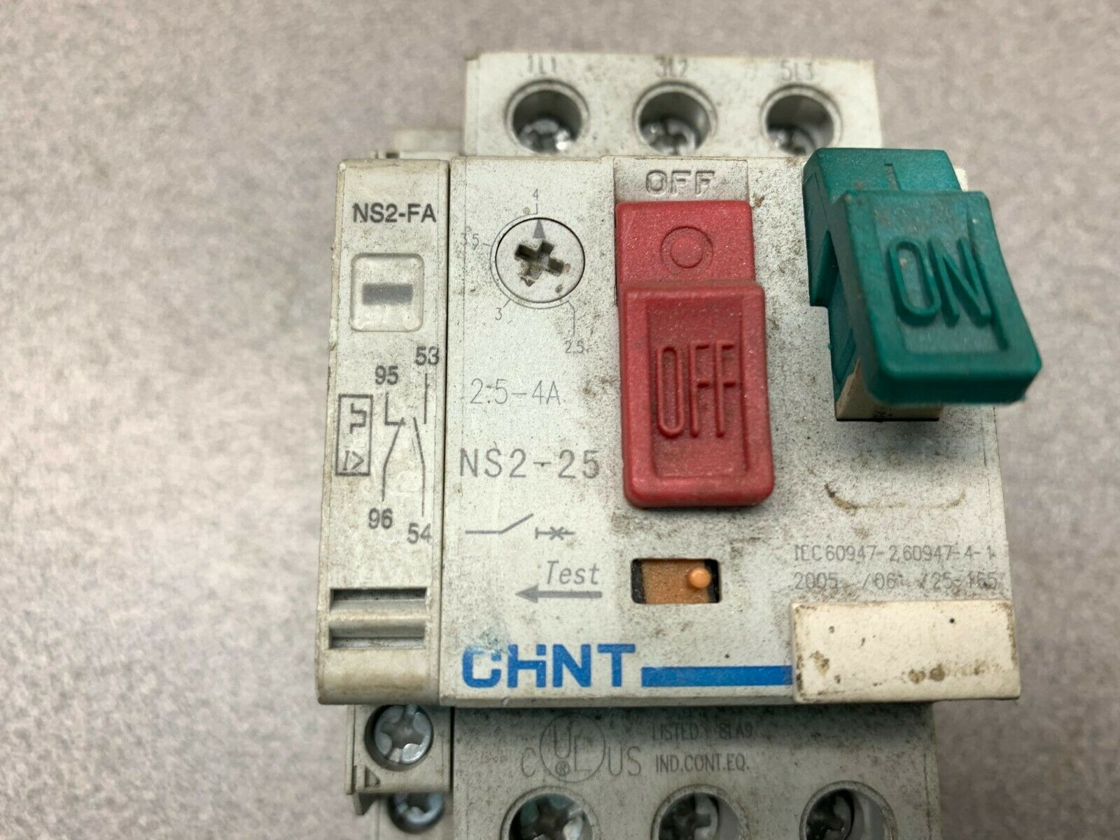 USED CHINT BREAKER NS2-FA0110