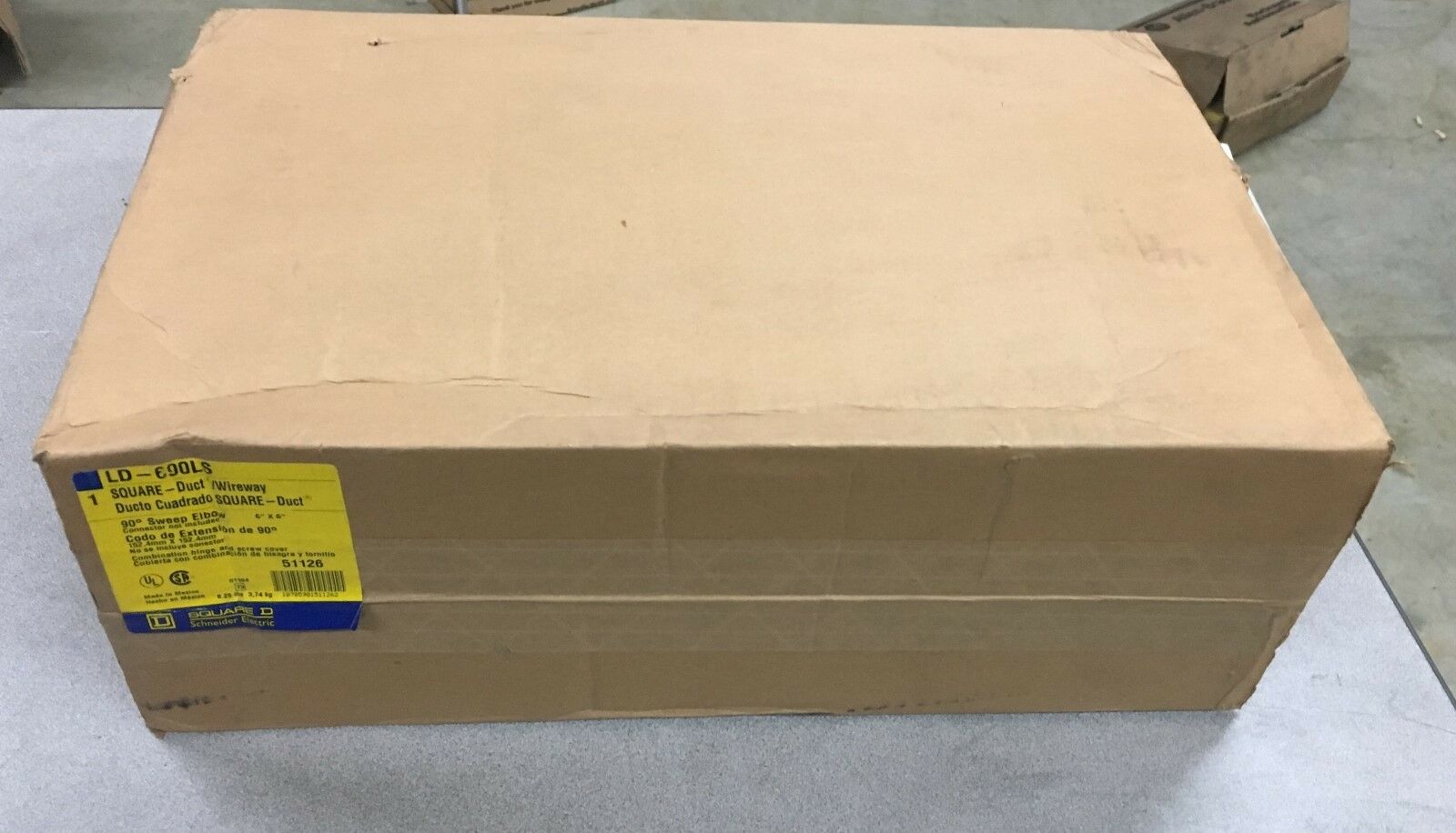 NEW IN BOX SQUARE D DUCT/WIREWAY LD-690LS