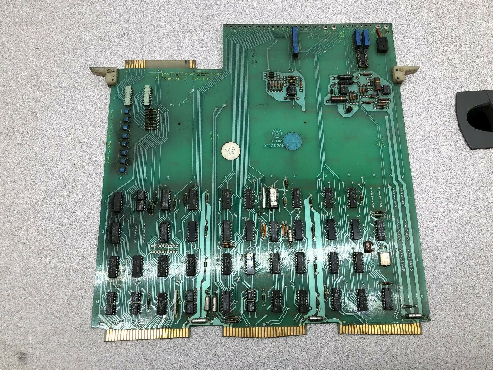 USED WESTINGHOUSE CIRCUIT BOARD CARD 2-TIM / 8212D29H01