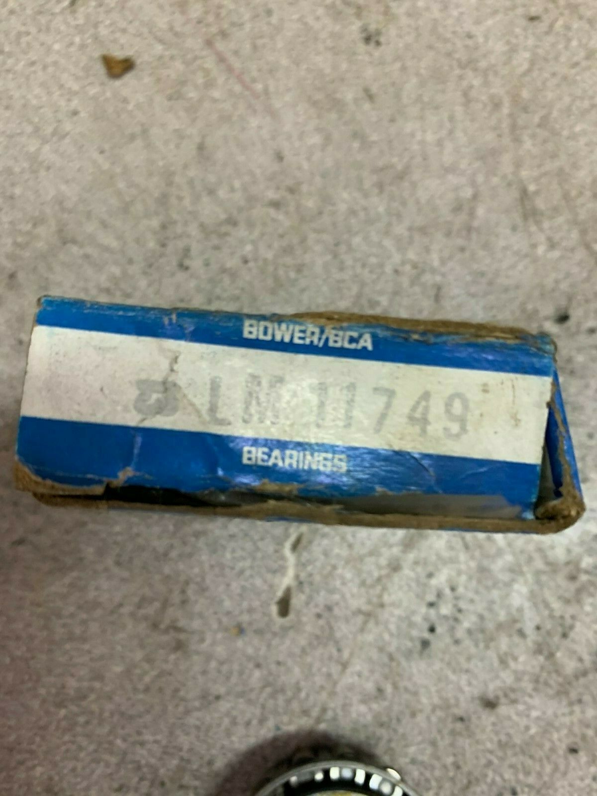 NEW IN BOX BOWER TAPERED ROLLER BEARING LM 11749