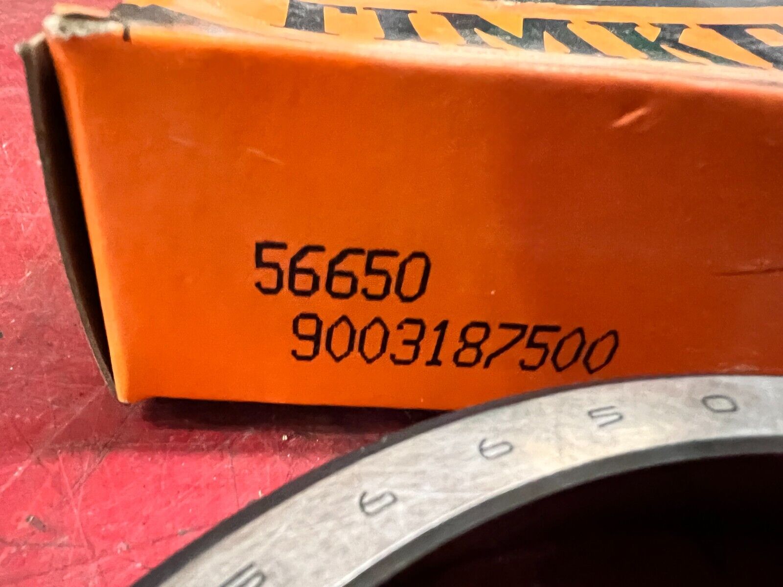 NEW IN BOX TIMKEN BEARING RACE 56650