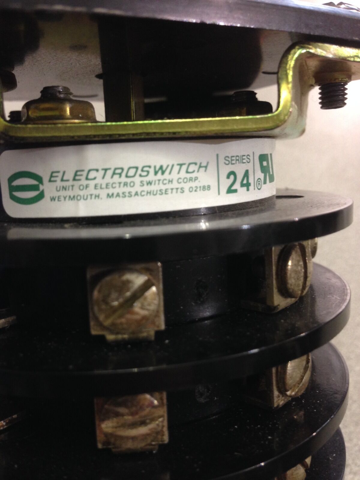 USED ELECTROSWITCH 24305B SERIES 24 ROTARY TYPE