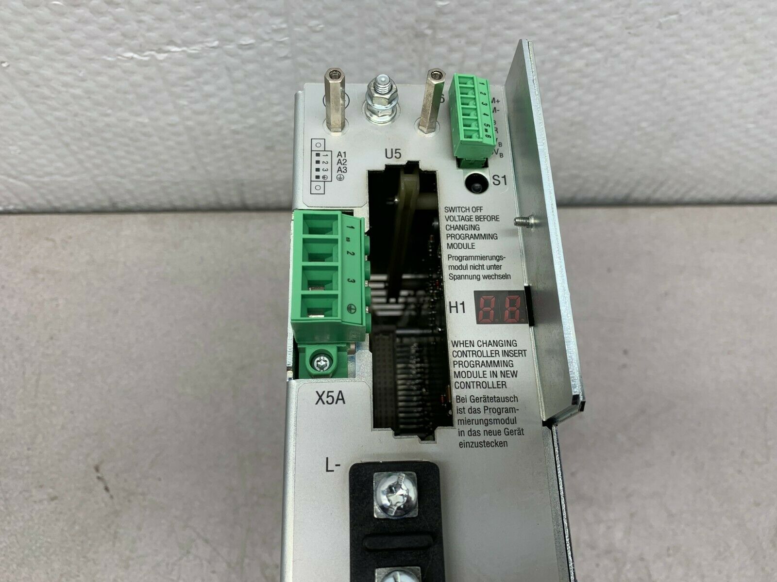 USED INDRAMAT R911266805 DIGITAL AC SERVO CONTROLLER DDS03.2-W050-BE12-01-FW