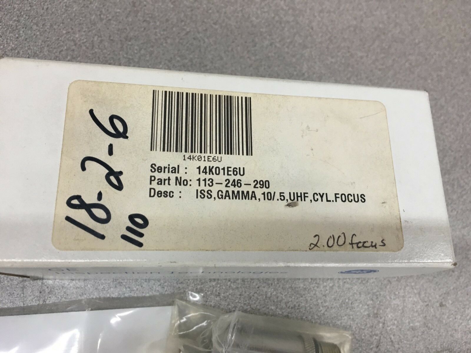 NEW IN BOX GENERAL ELECTRIC 14K01E6U GAMMA SENSOR 113-246-290