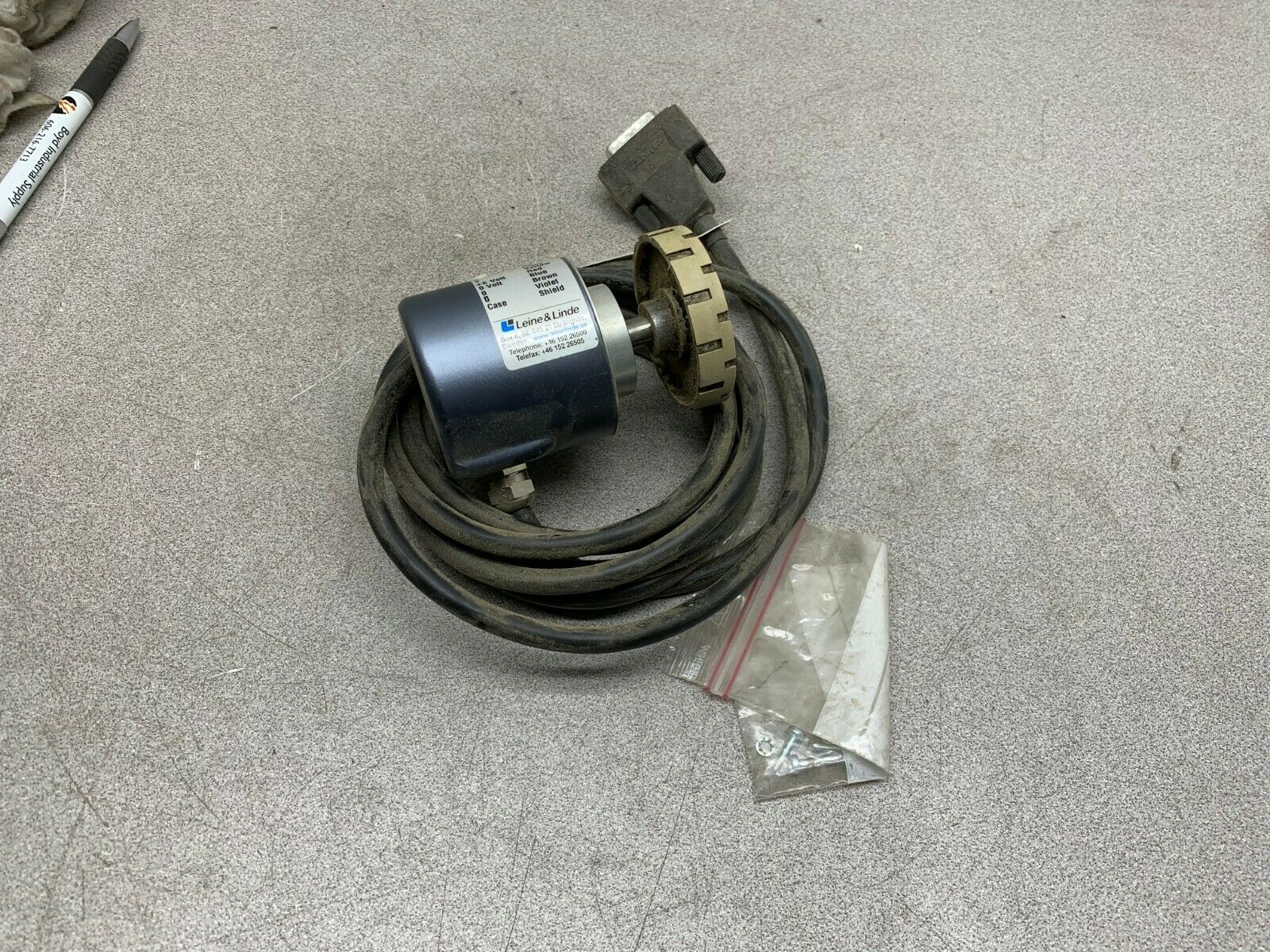 USED LEINE & LINDE INCREMENTAL ENCODER 610006914