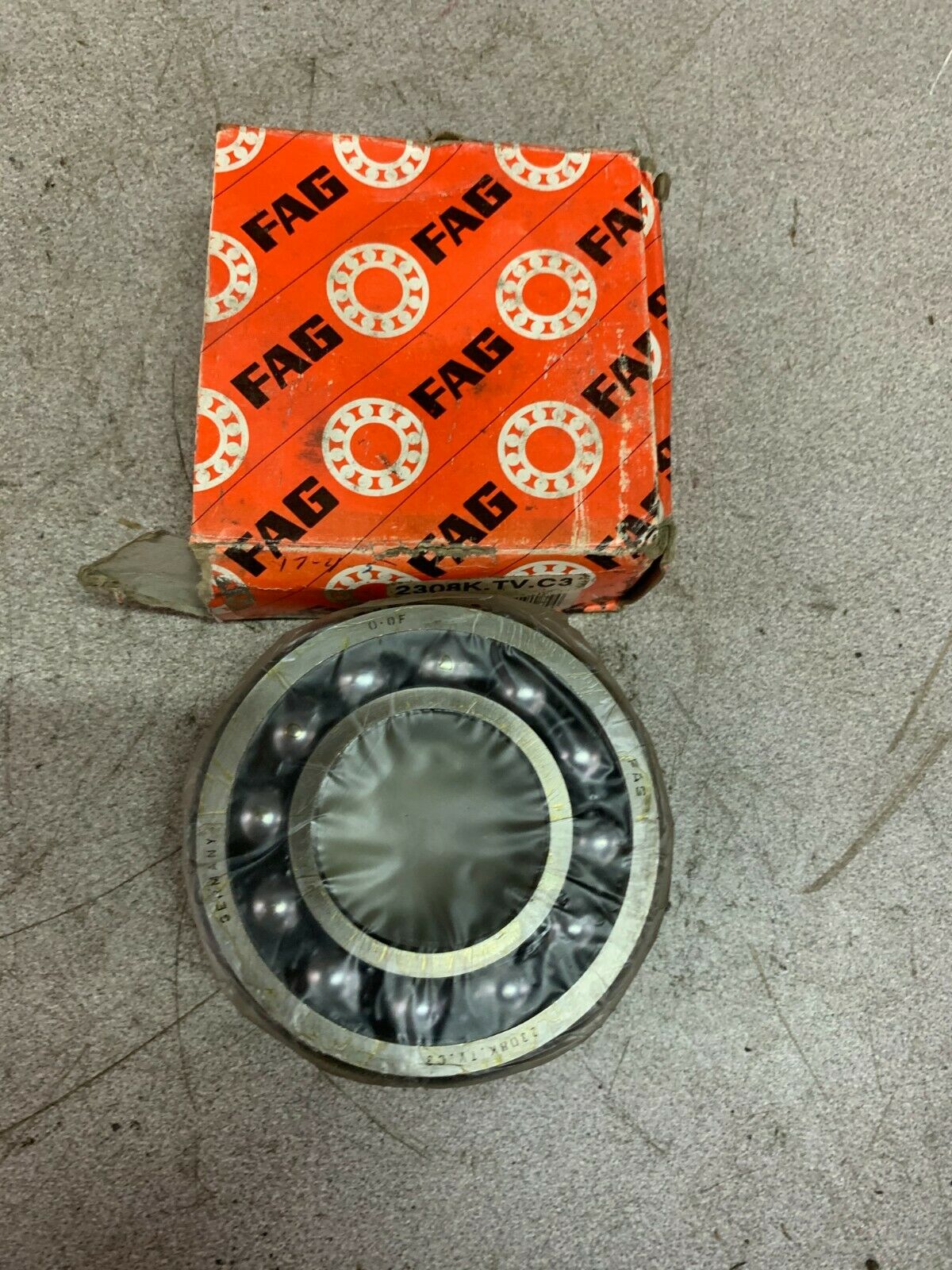 NEW IN BOX FAG ROLLER BEARING 2308K.TV.C3