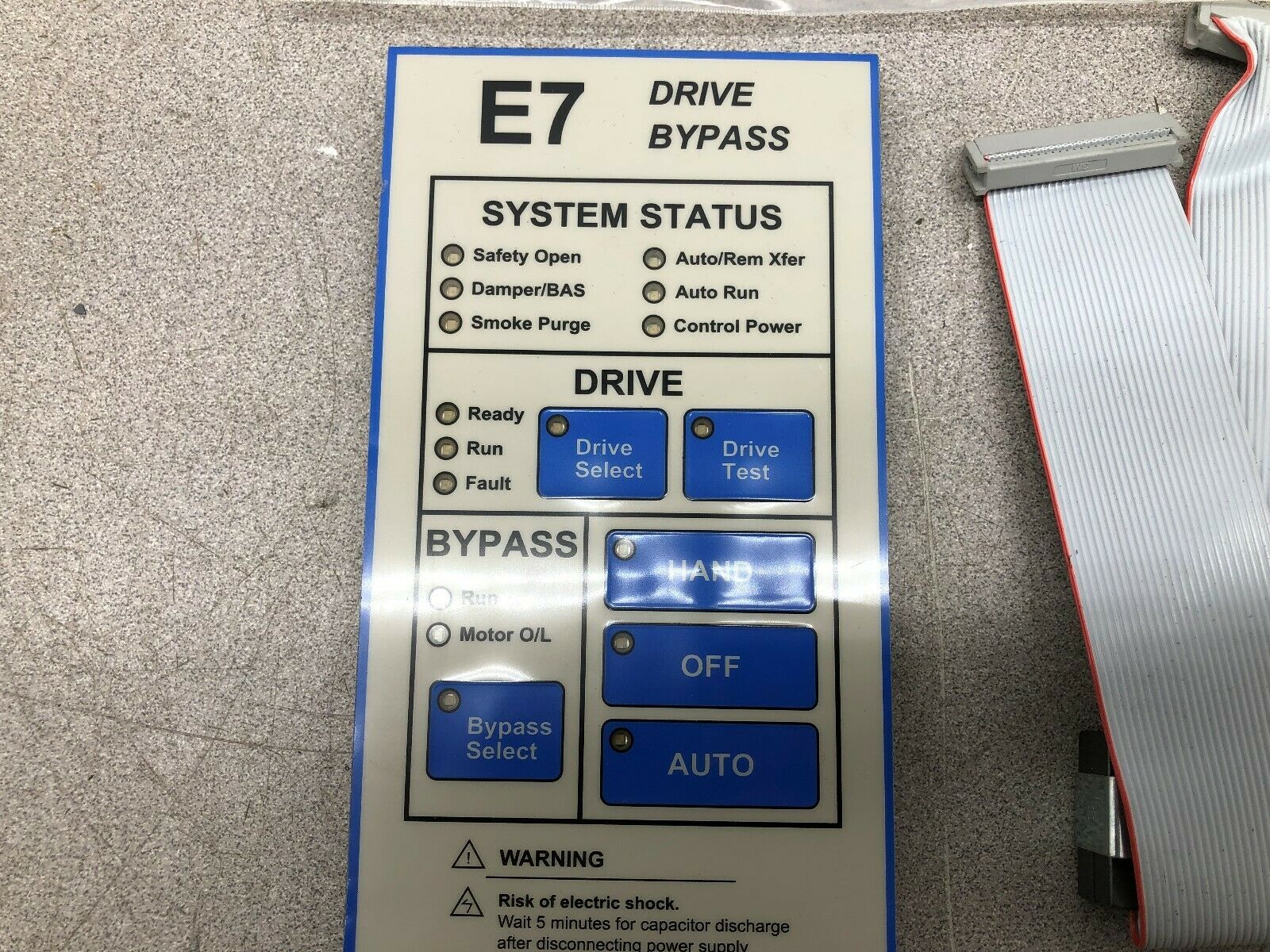 NEW NO BOX YASKAWA ELECTRIC KEYPAD WITH CABLE UTC000270