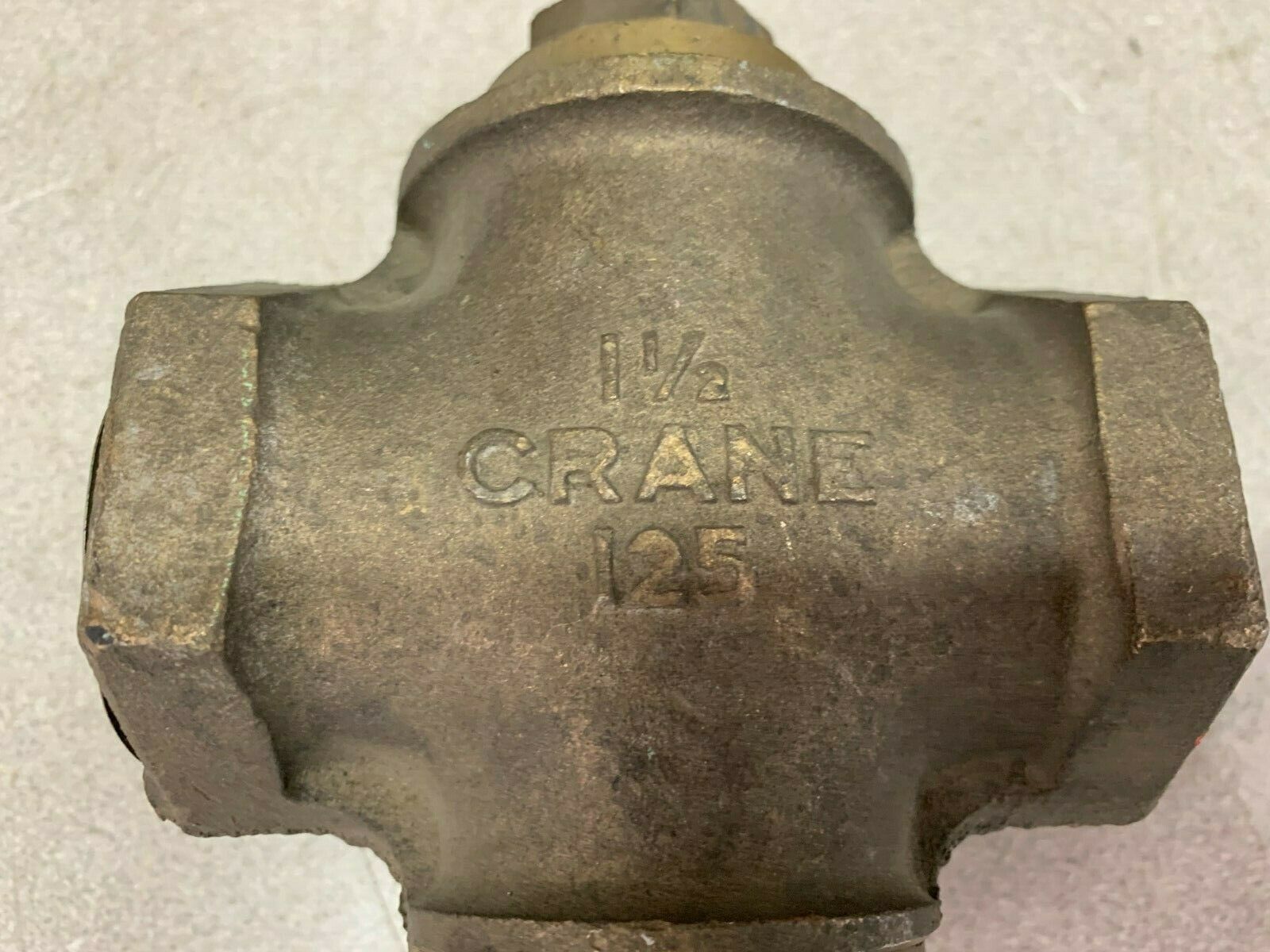 NEW CRANE 3-WAY 1-1/2" VALVE 125