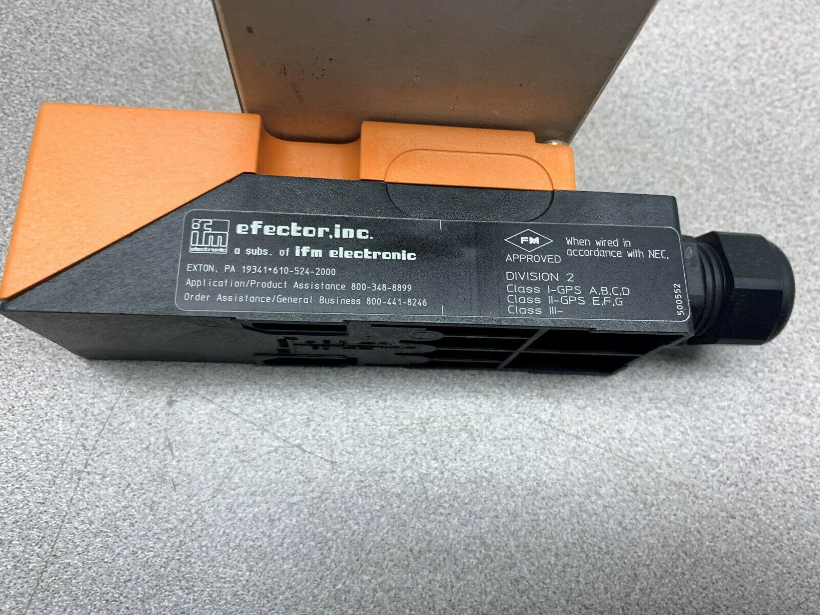 NEW IN BOX EFECTOR SENSOR IME2015BFB0A