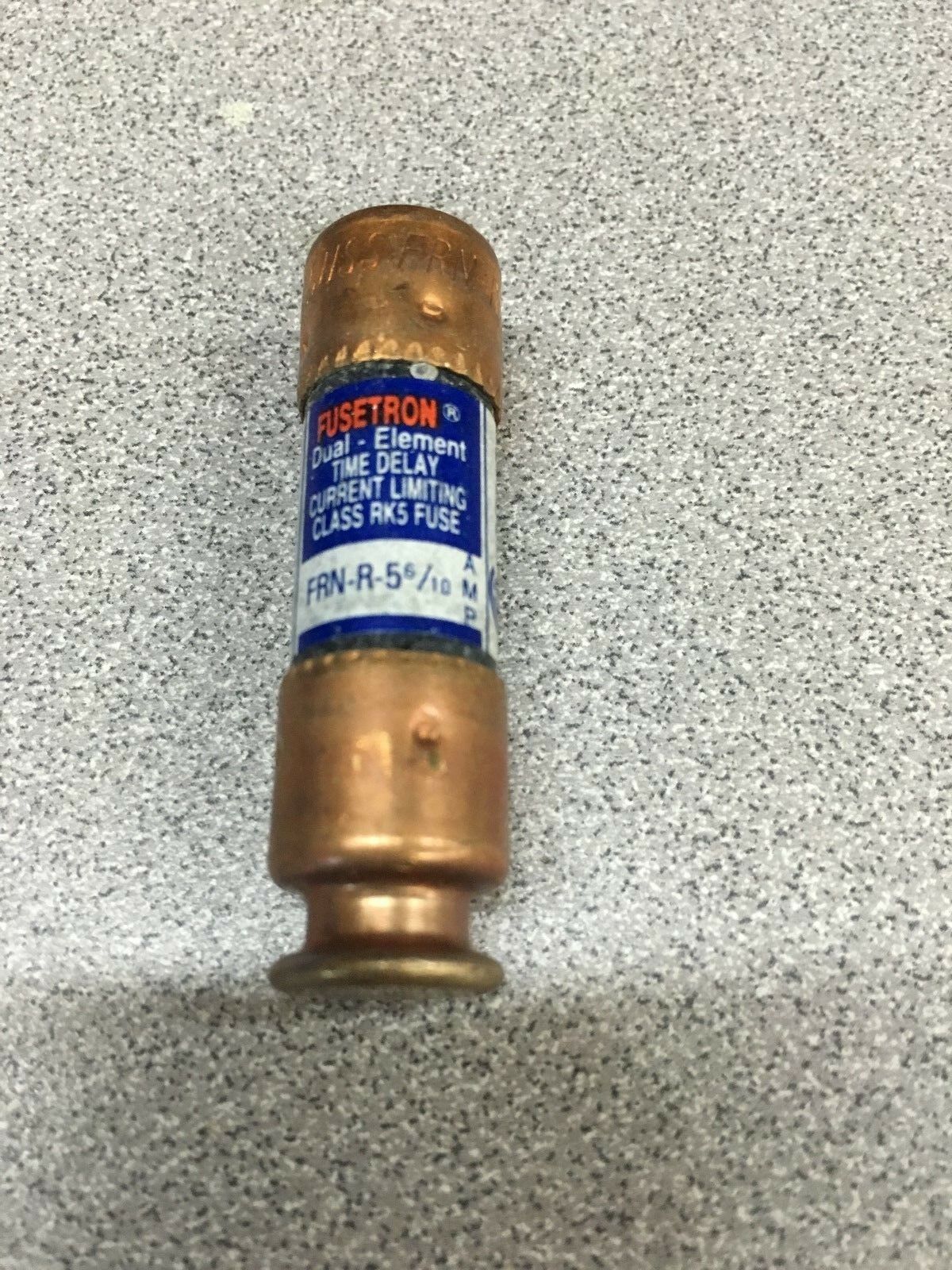 USED FUSETRON TIME DELAY FUSE FRN-R-5 6/10