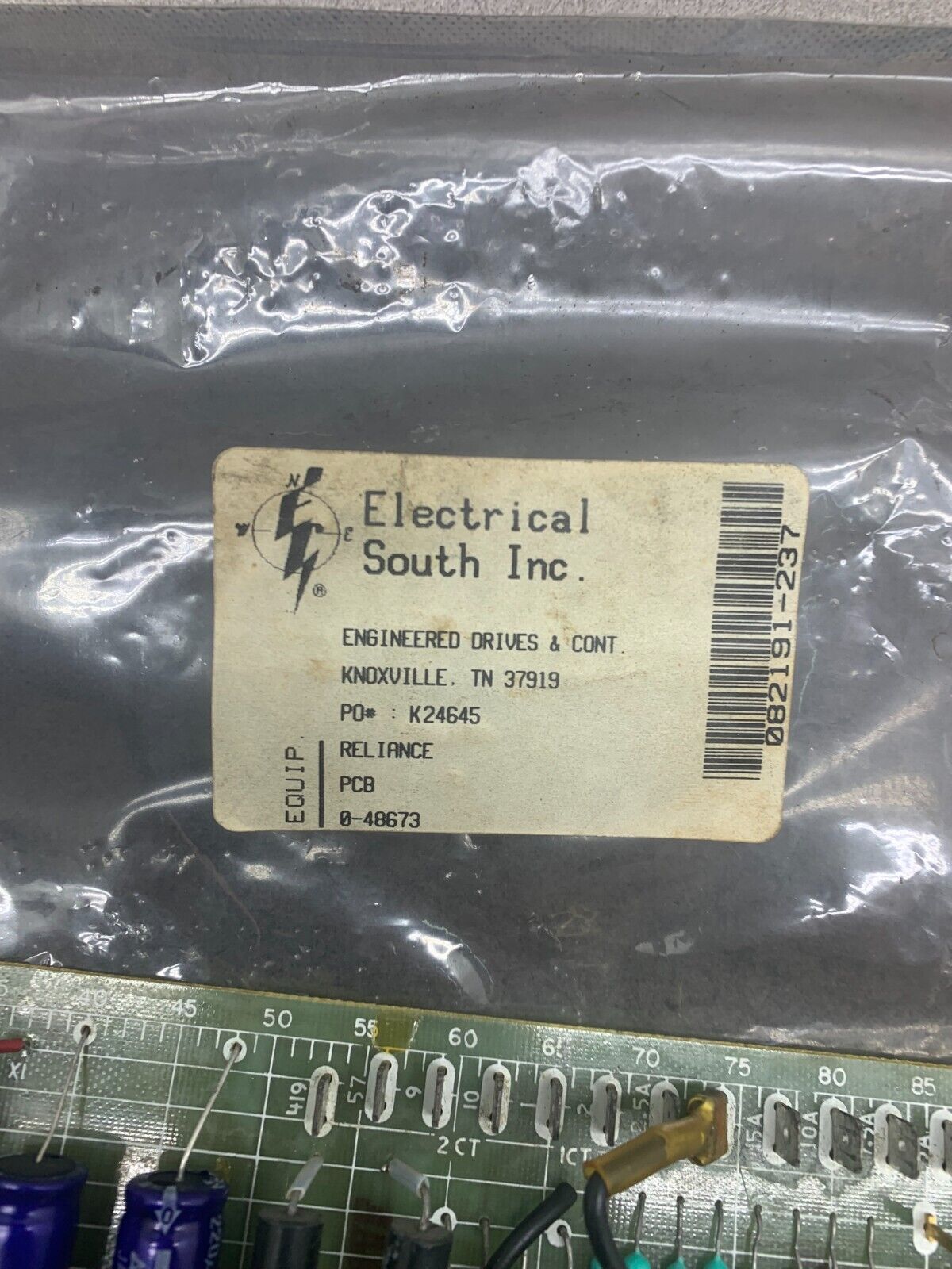 REFURBISHED RELIANCE ELECTRIC CIRCUIT BOARD 0-48673